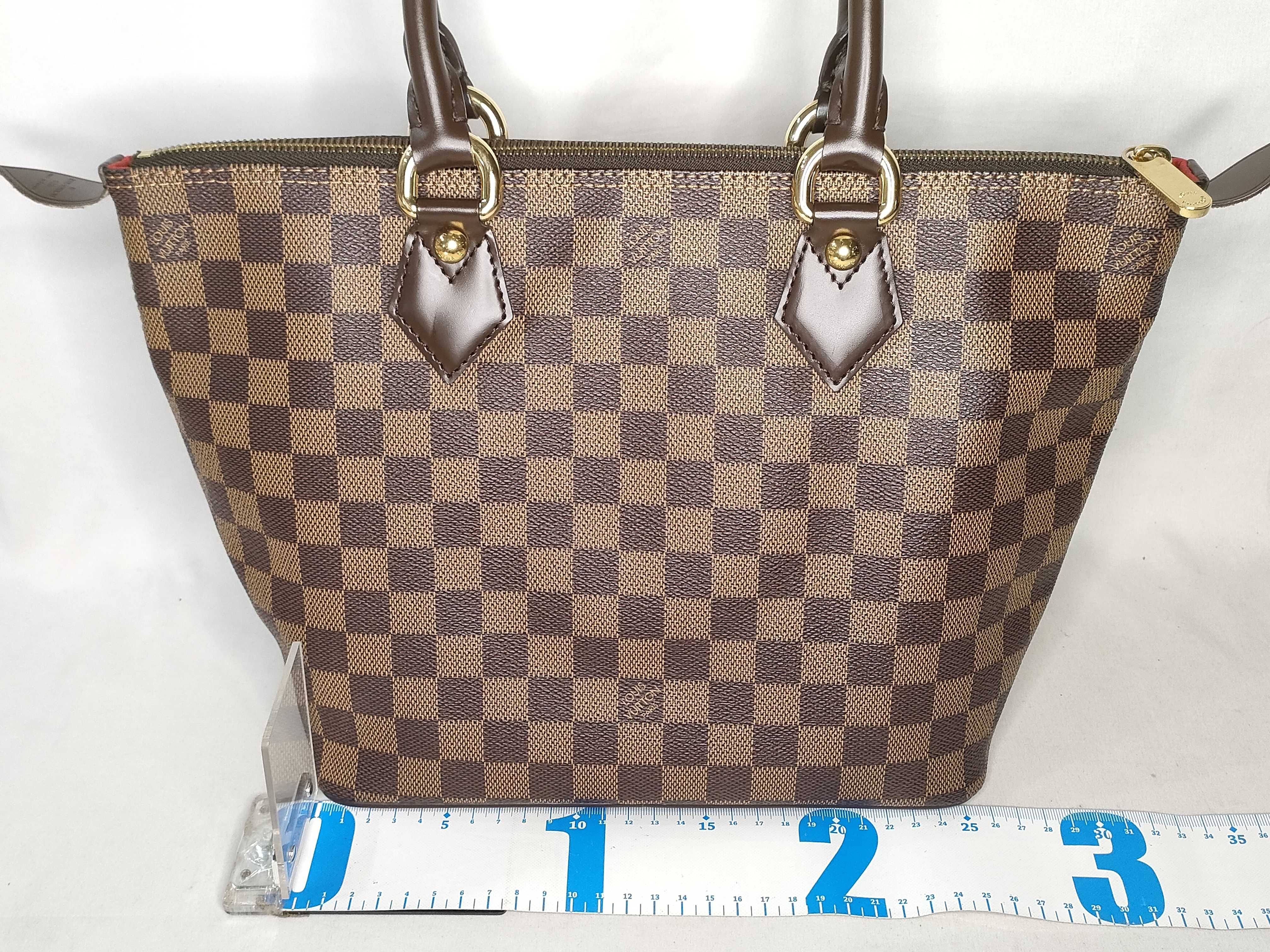 Damier Saleya PM N51183 VI2078 Brown Handbag — view 2
