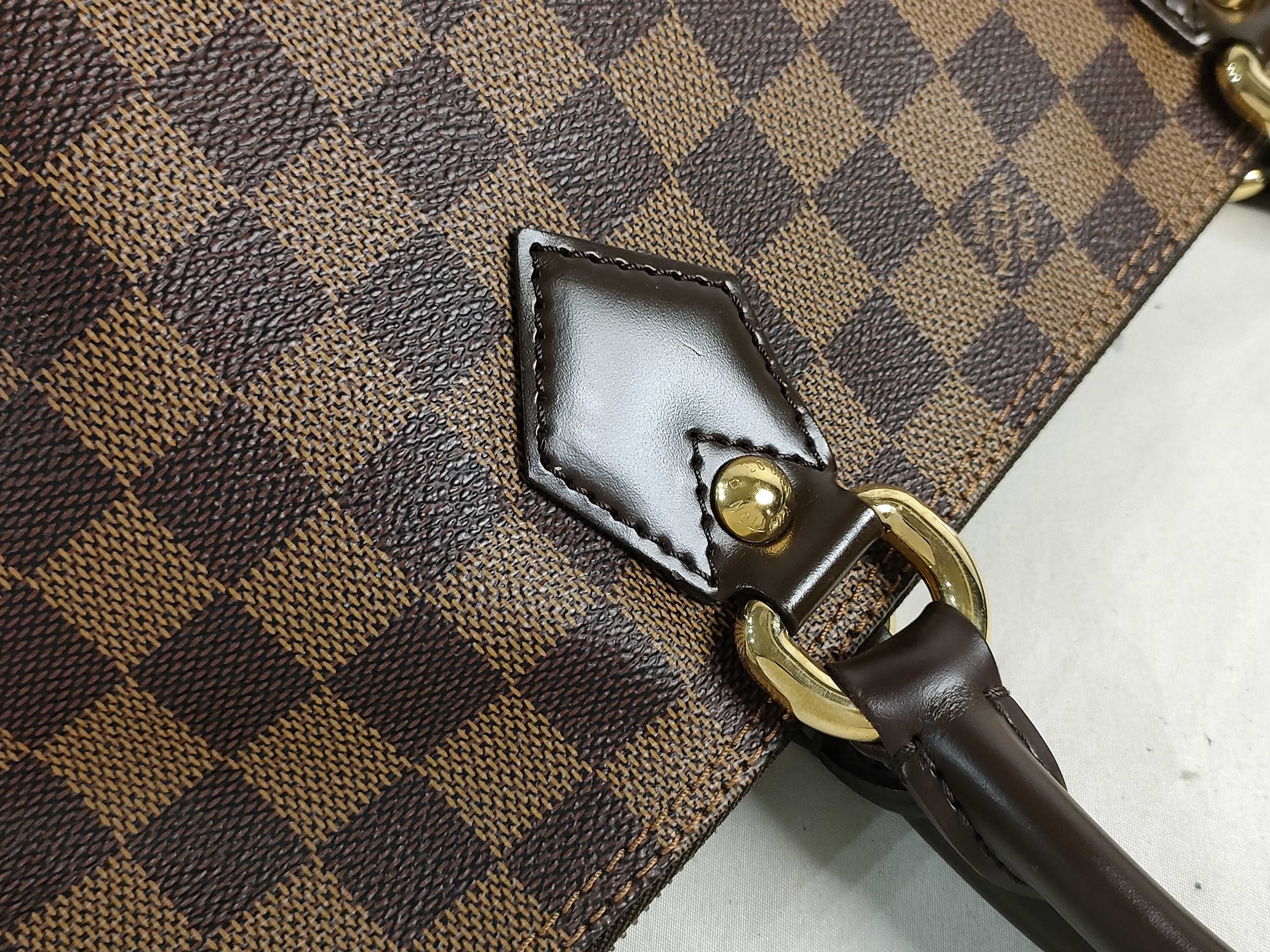 Damier Saleya PM N51183 VI2078 Brown Handbag — view 5