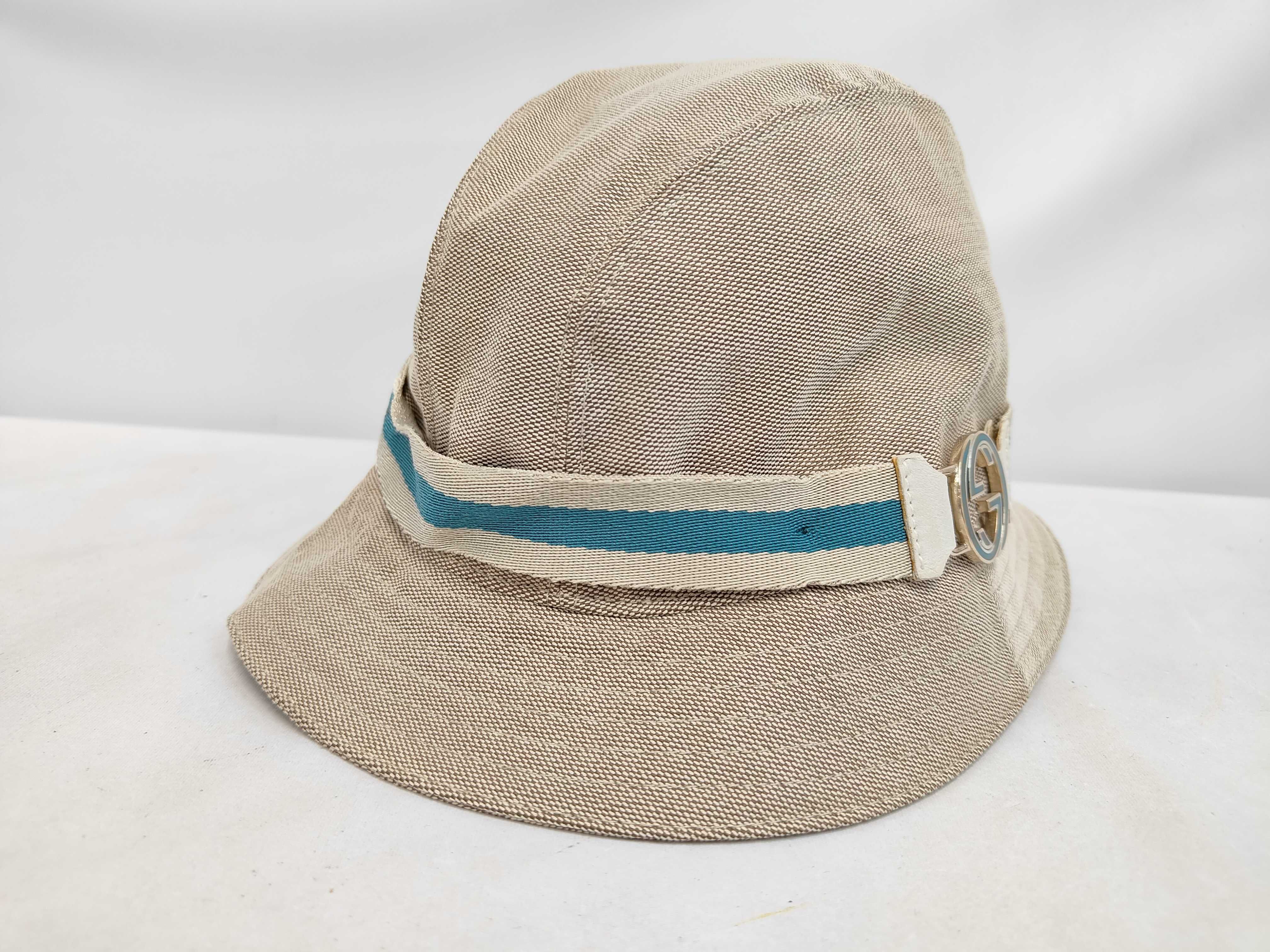 GG Canvas Double G Bucket Hat M (Other Accessories)
