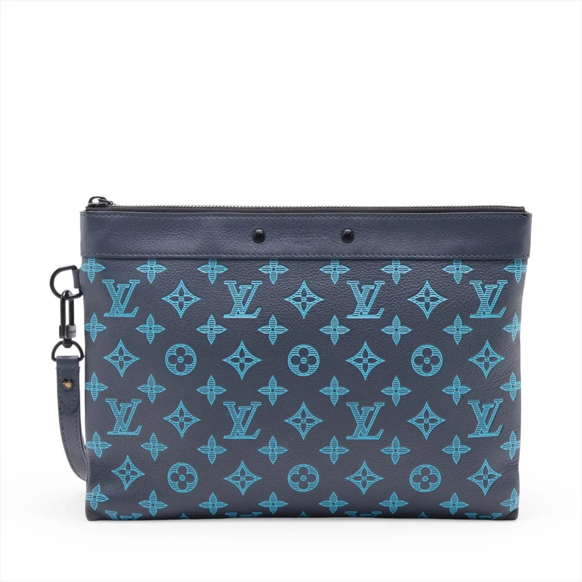 Monogram Shadow Blue Pochette To Go M82321 Navy x Blue (RFID detected)