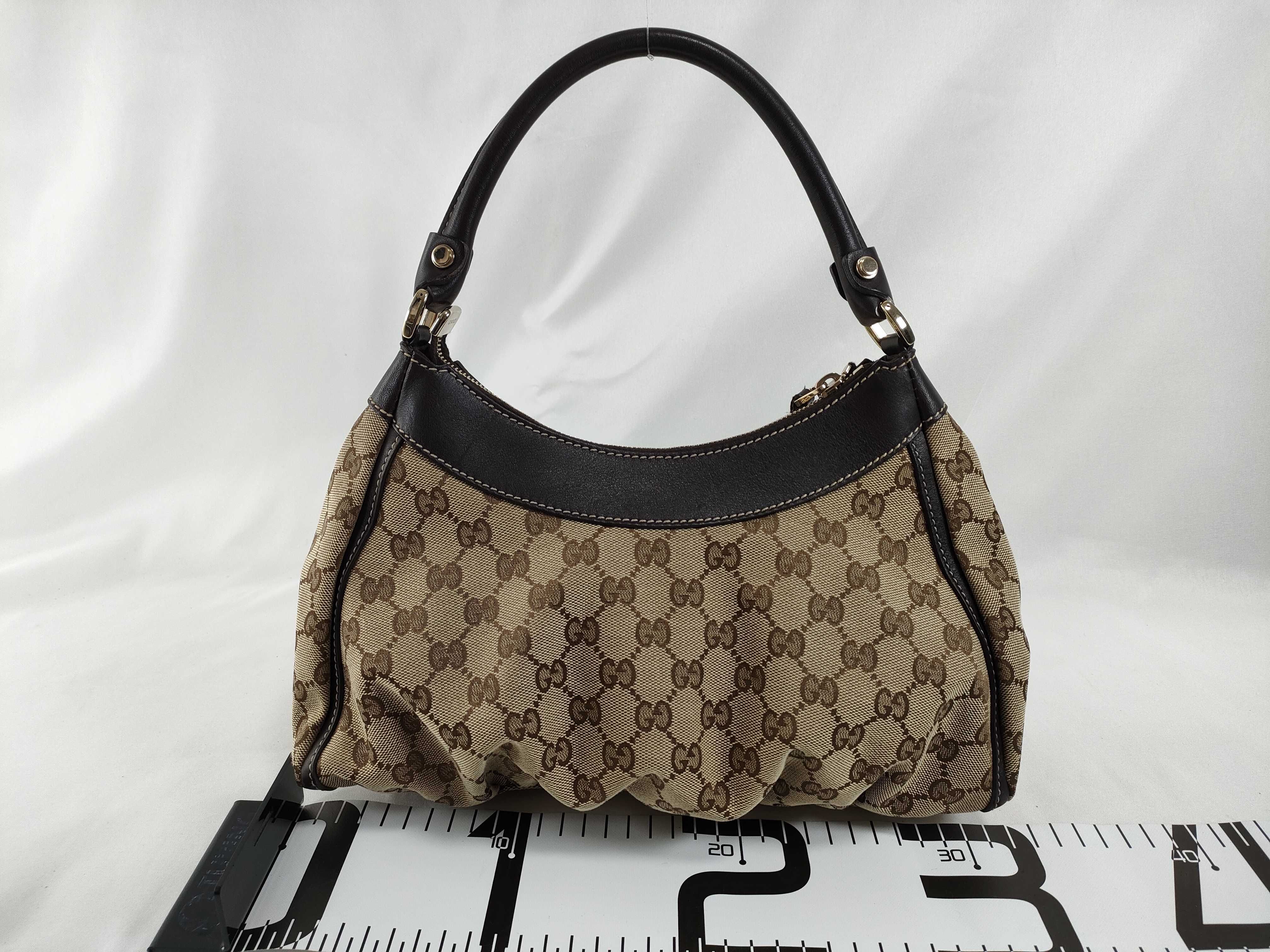 GG Canvas 190525 Canvas GG Canvas Abbey Shoulder Bag Brown GD Hardware Shoulder Bag — view 2