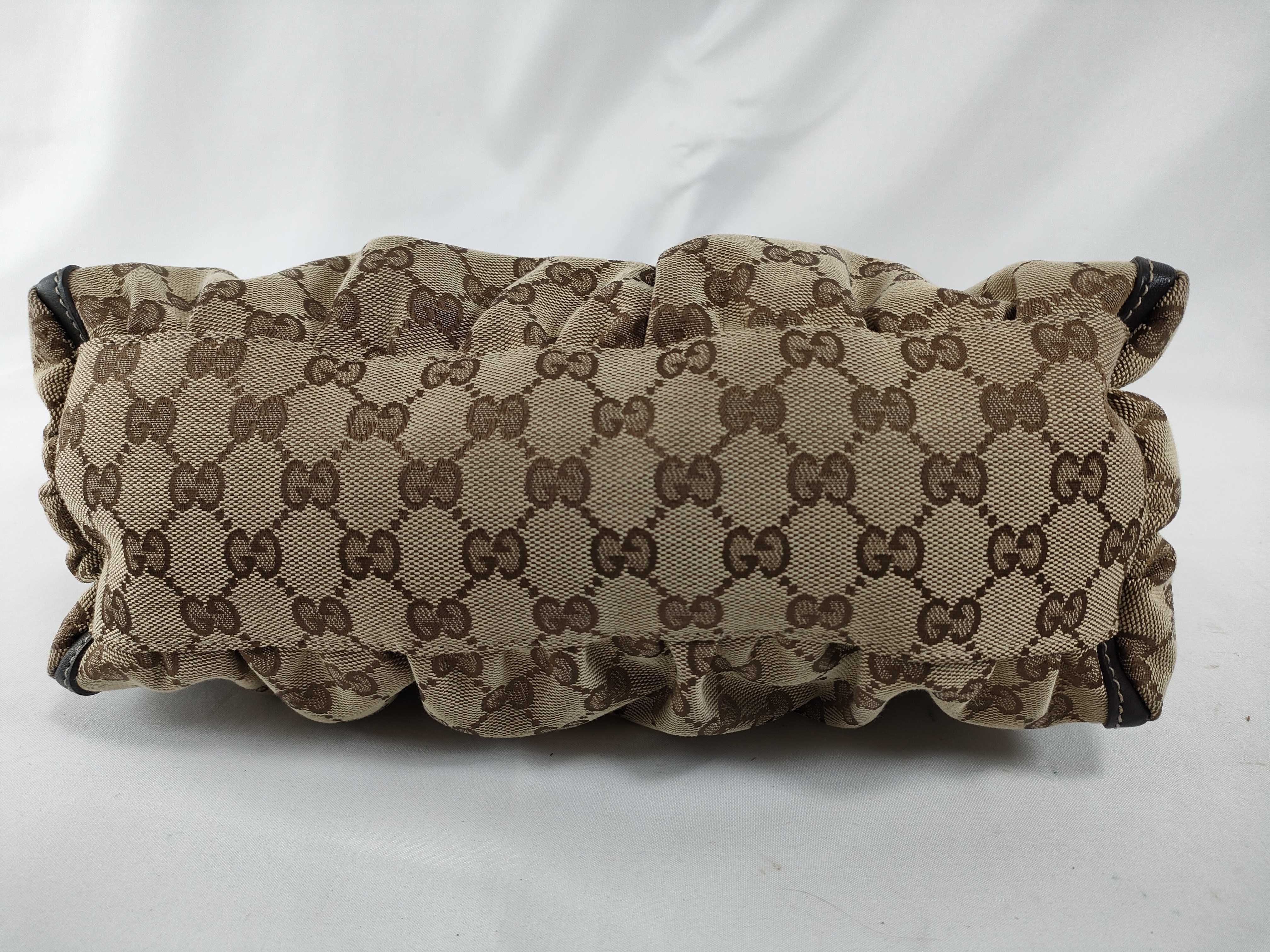 GG Canvas 190525 Canvas GG Canvas Abbey Shoulder Bag Brown GD Hardware Shoulder Bag — view 8
