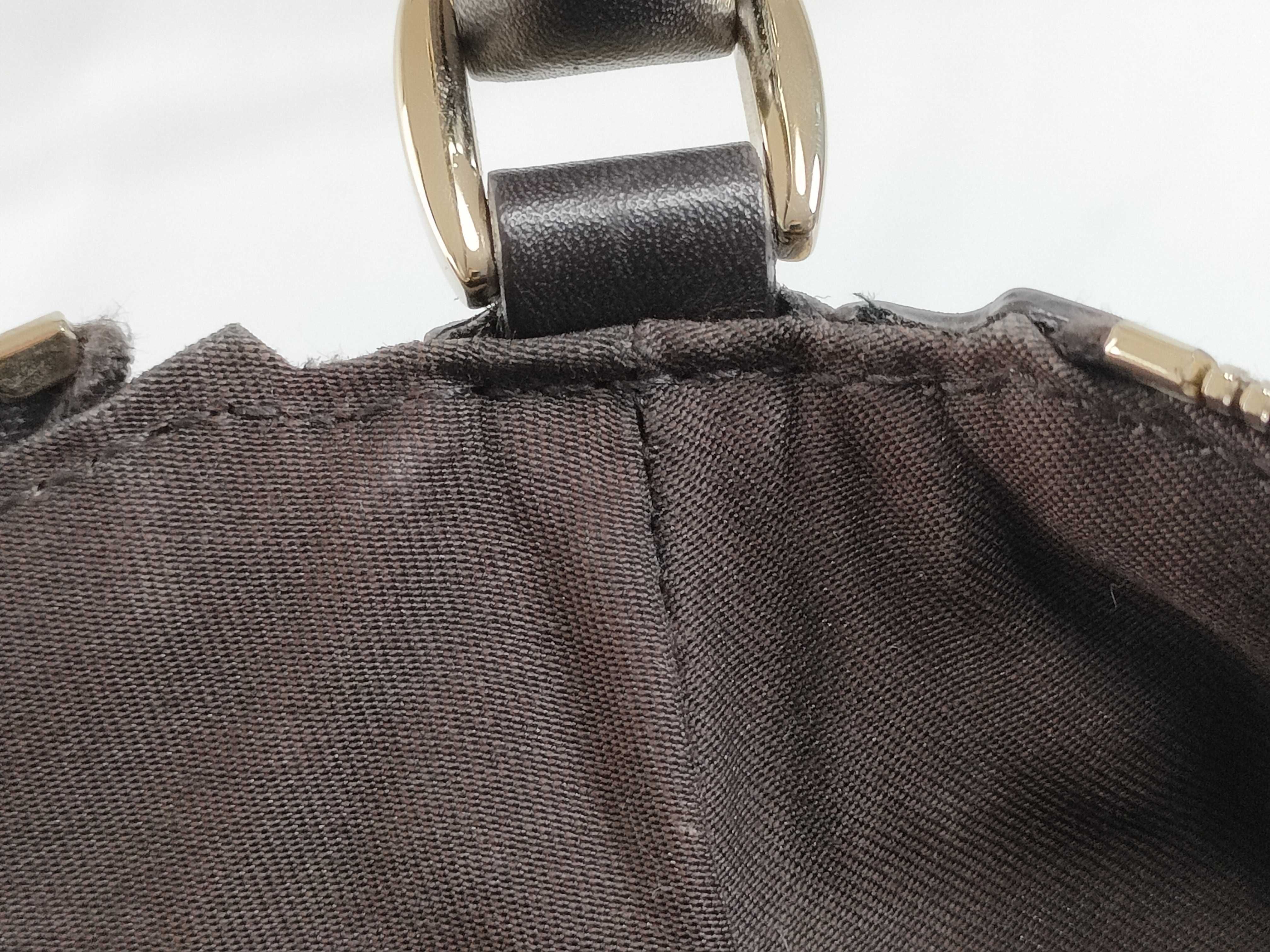 GG Canvas 190525 Canvas GG Canvas Abbey Shoulder Bag Brown GD Hardware Shoulder Bag — view 9