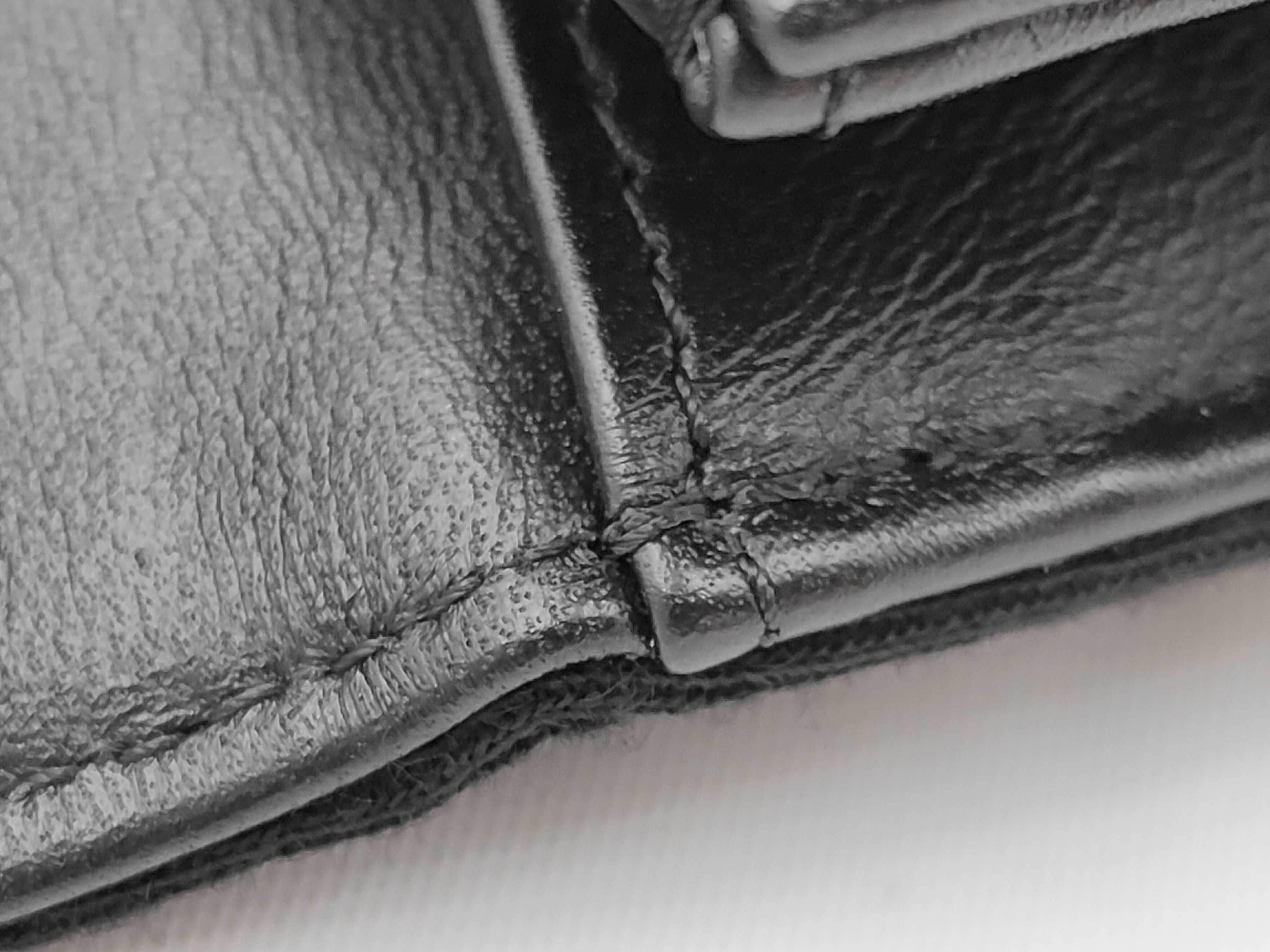Turnlock Chain Wallet Studded Black Shoulder Bag — view 8