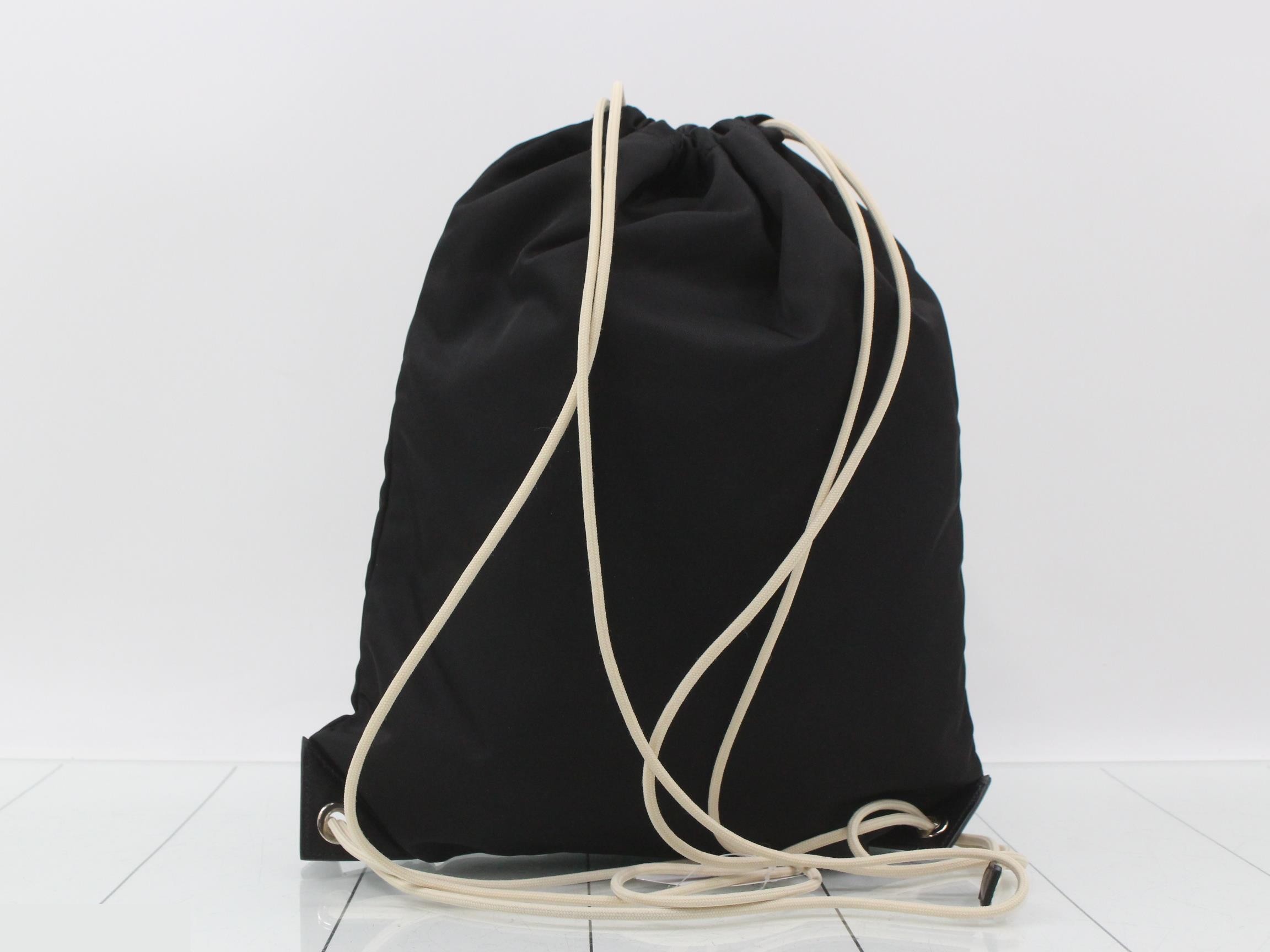 nylon drawstring backpack — view 2