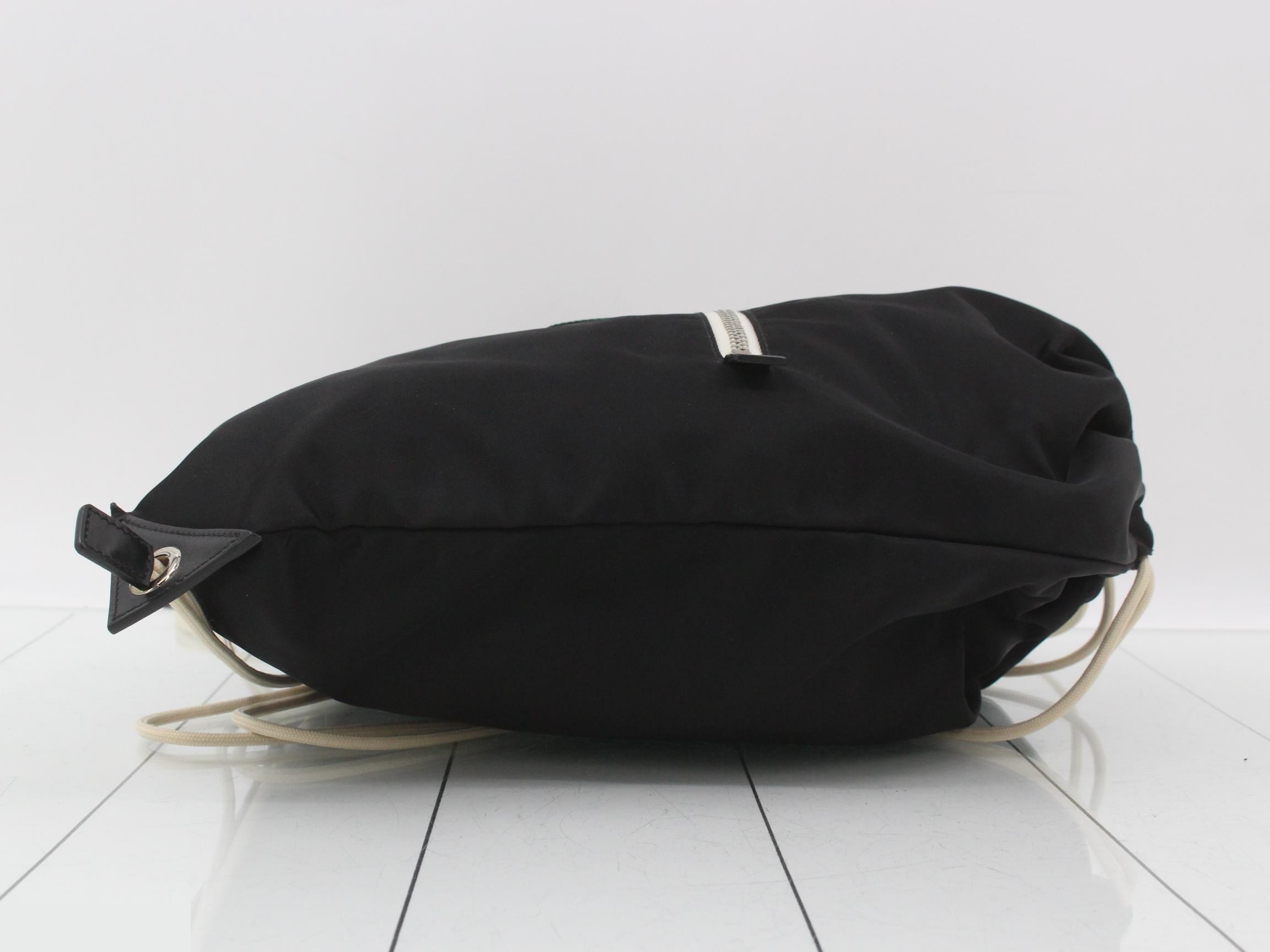 nylon drawstring backpack — view 3