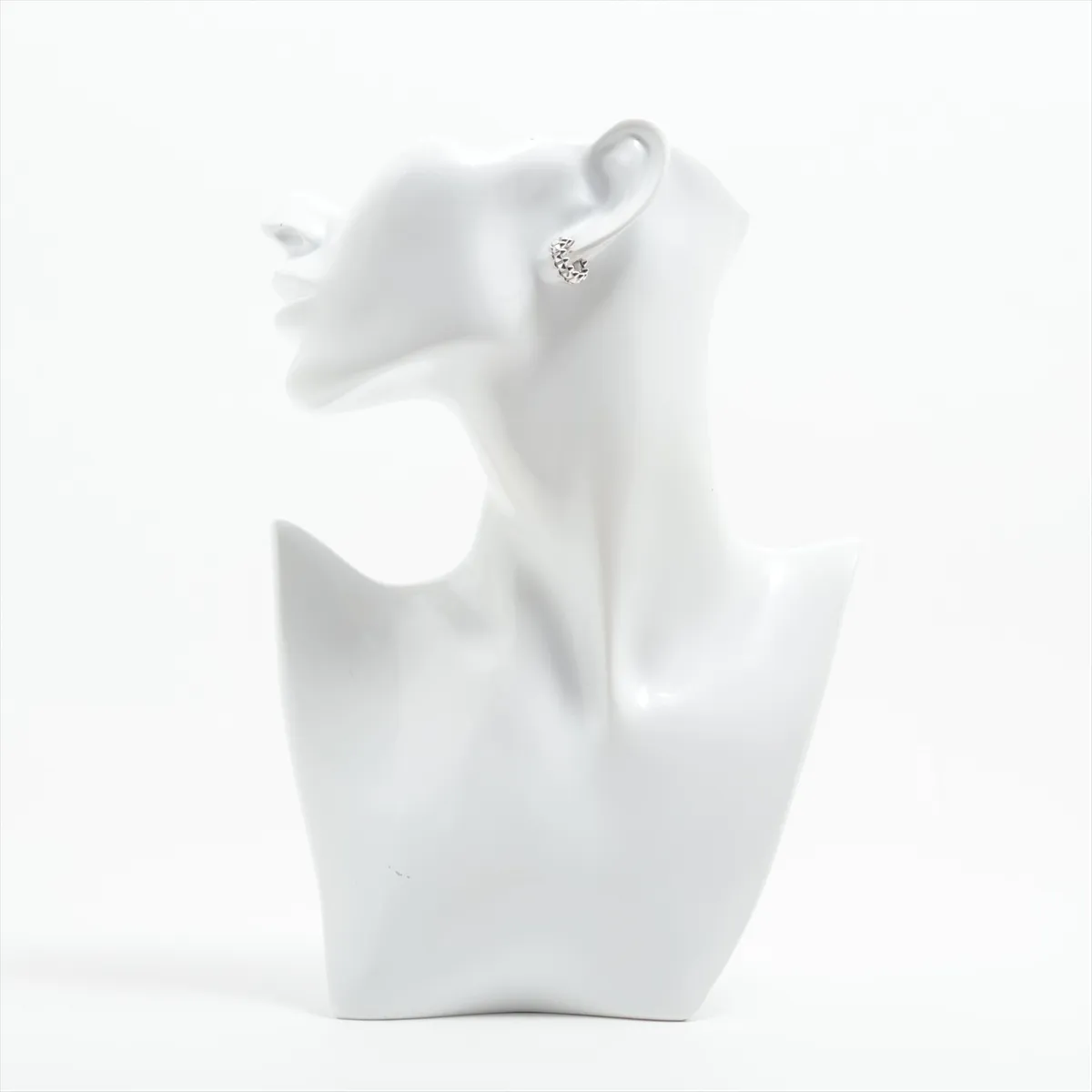 Clash de Cartier Earrings, 750 (WG), 8.8g, 297FRY, Metal Crack — view 6