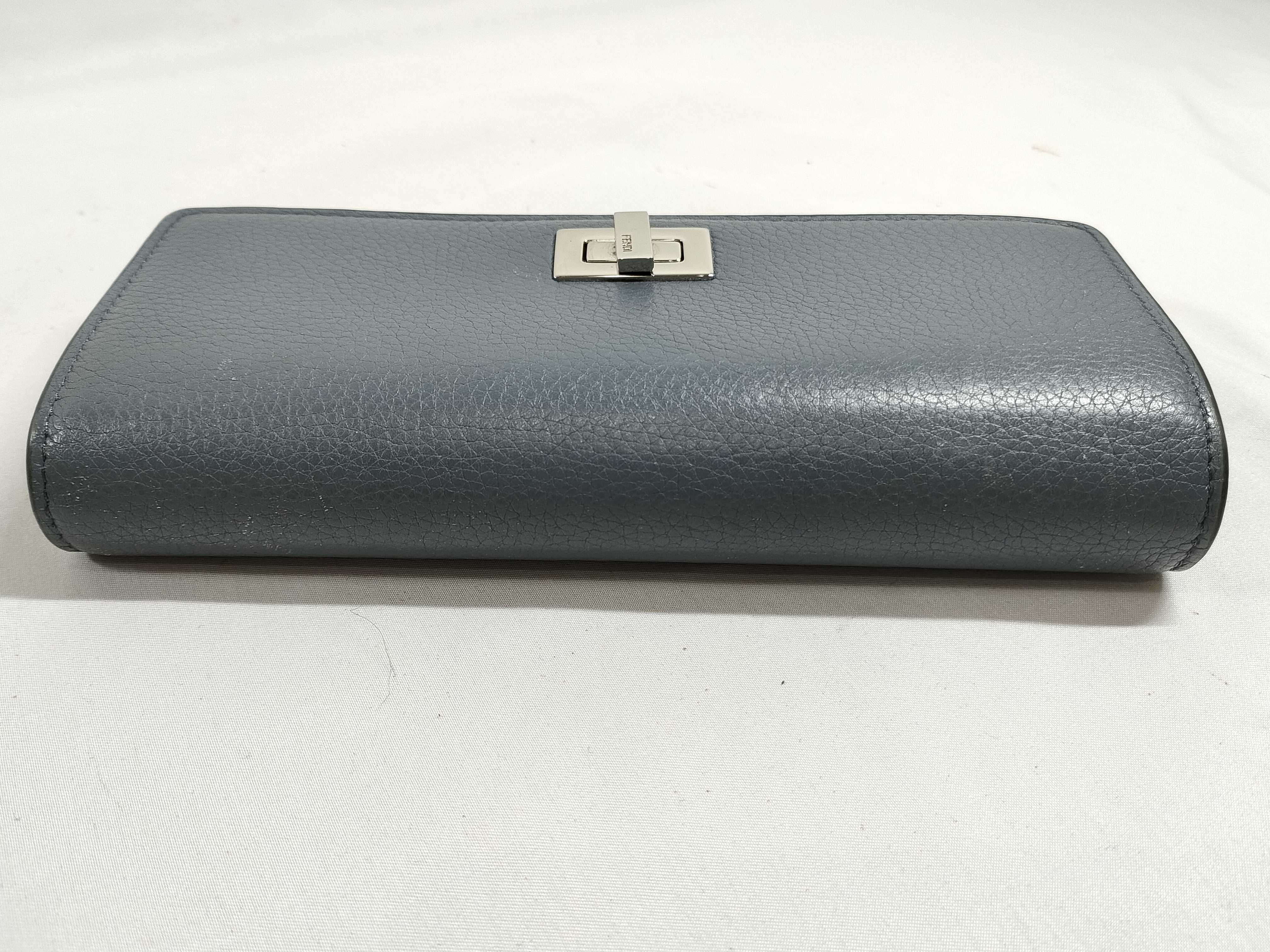 Peekaboo Turnlock Leather Wallet — view 6