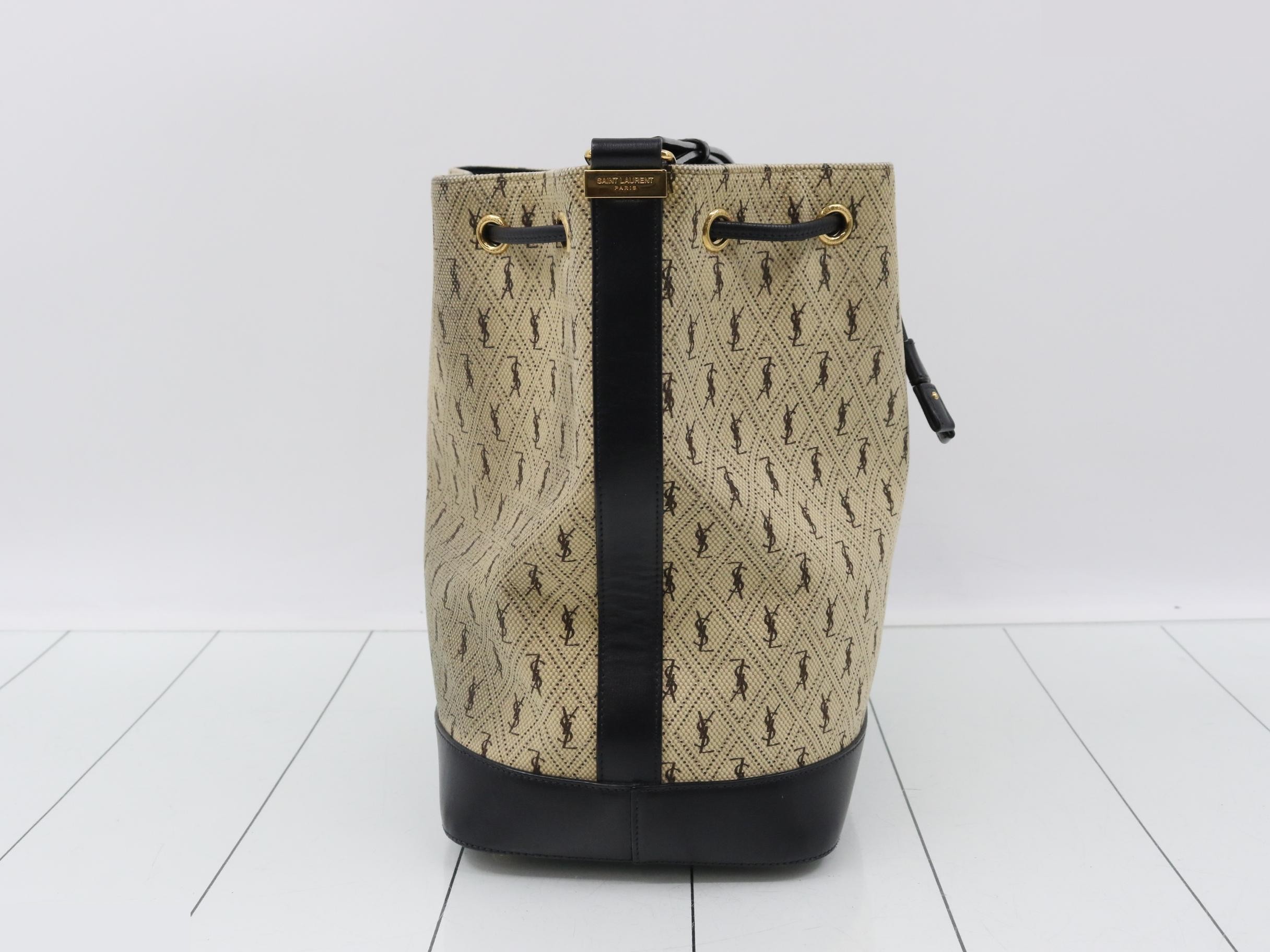Bucket Shoulder PVC BE/BK — view 4