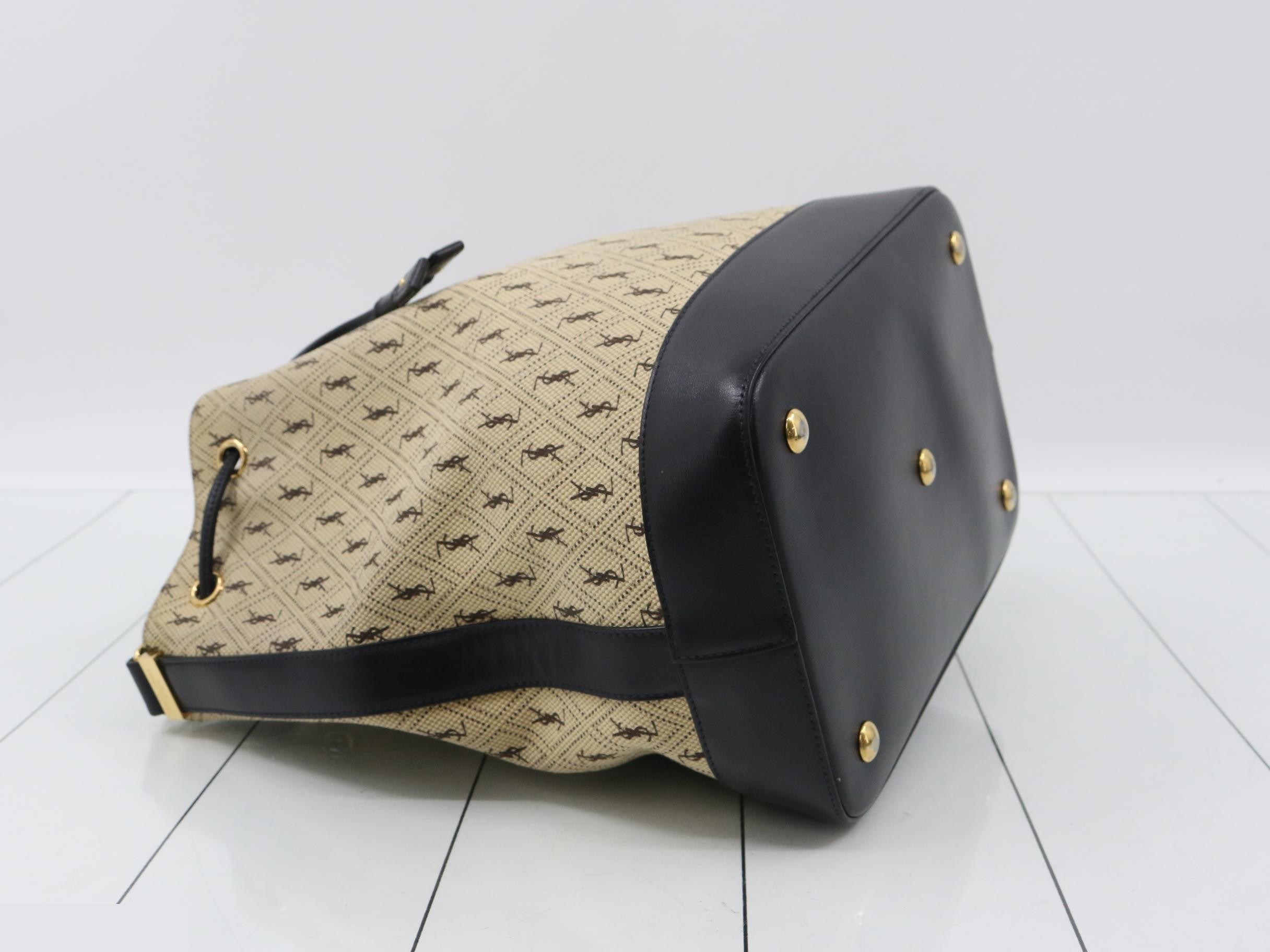 Bucket Shoulder PVC BE/BK — view 5
