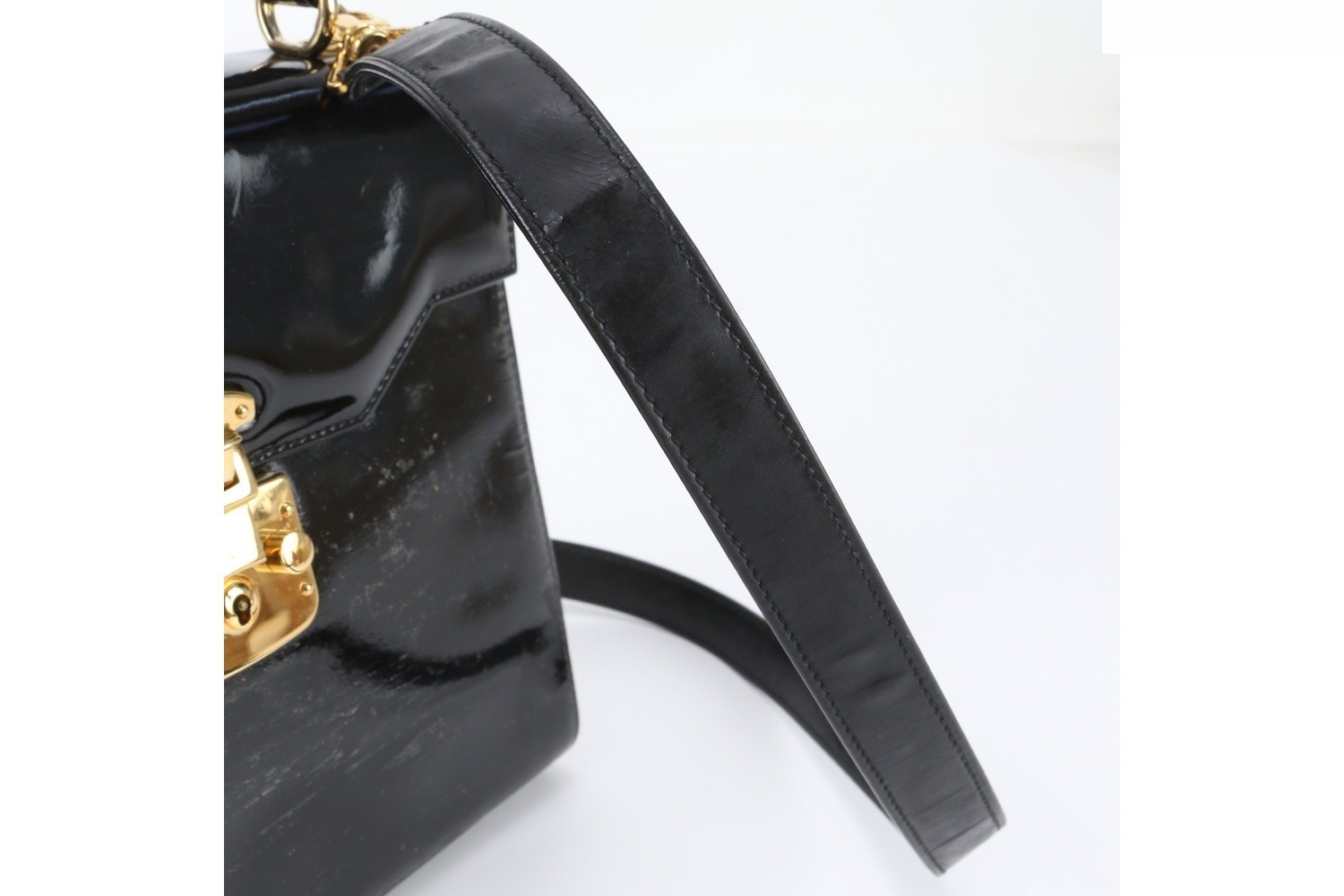 Lady Rock Leather 2-Way Shoulder Bag (Crossbody) — view 3
