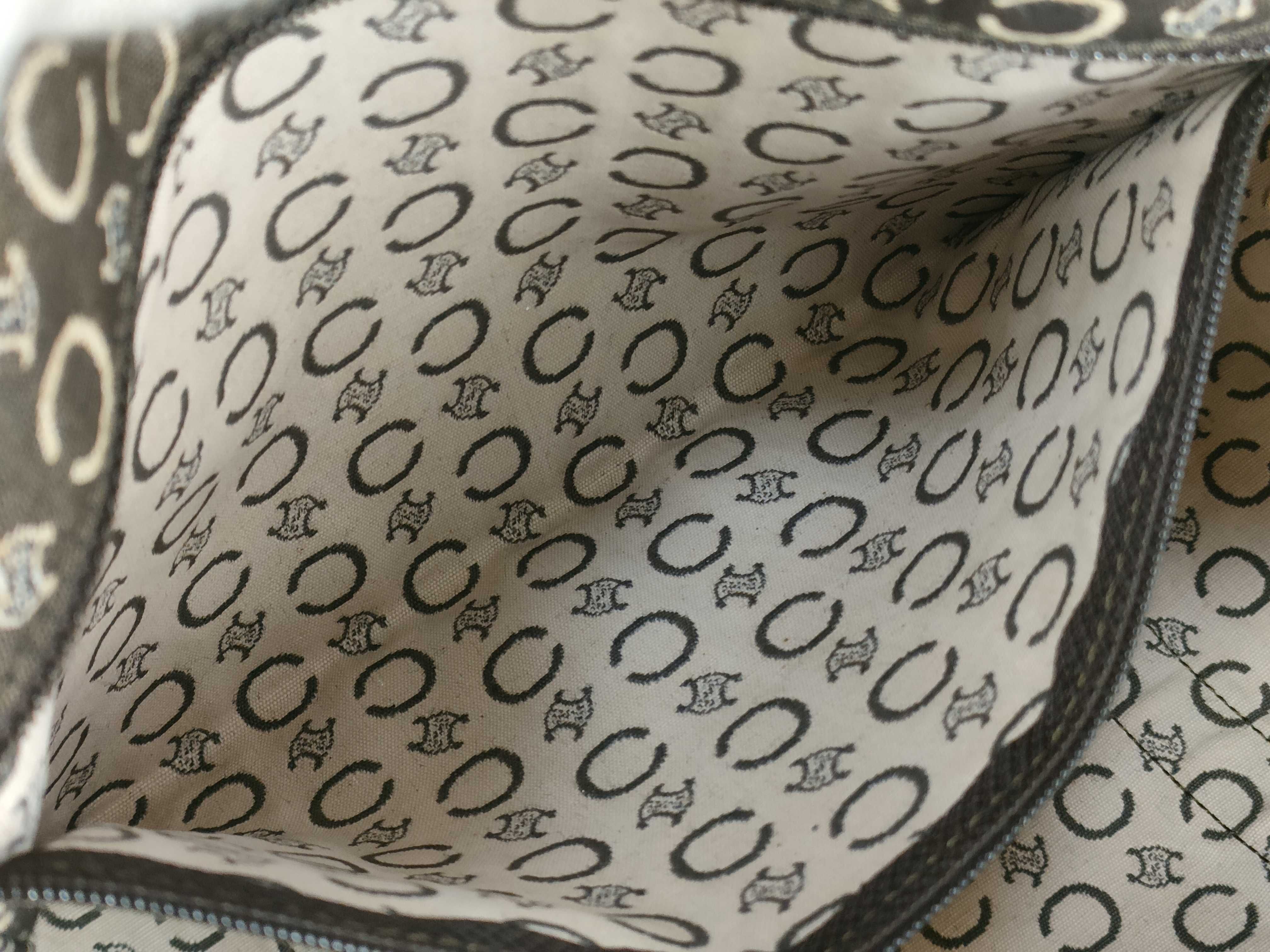Boston bag, canvas, brown. — view 11