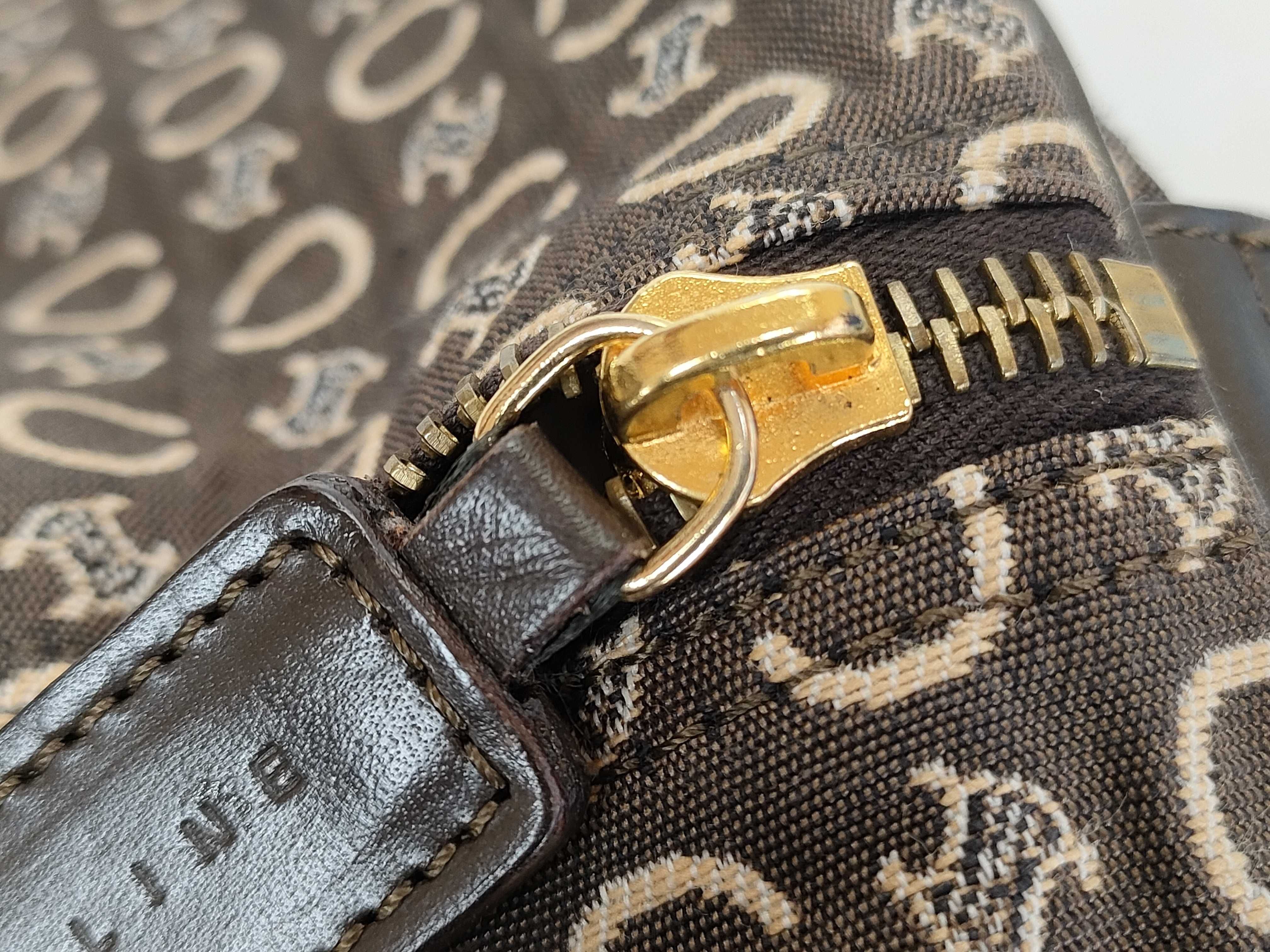Boston bag, canvas, brown. — view 14