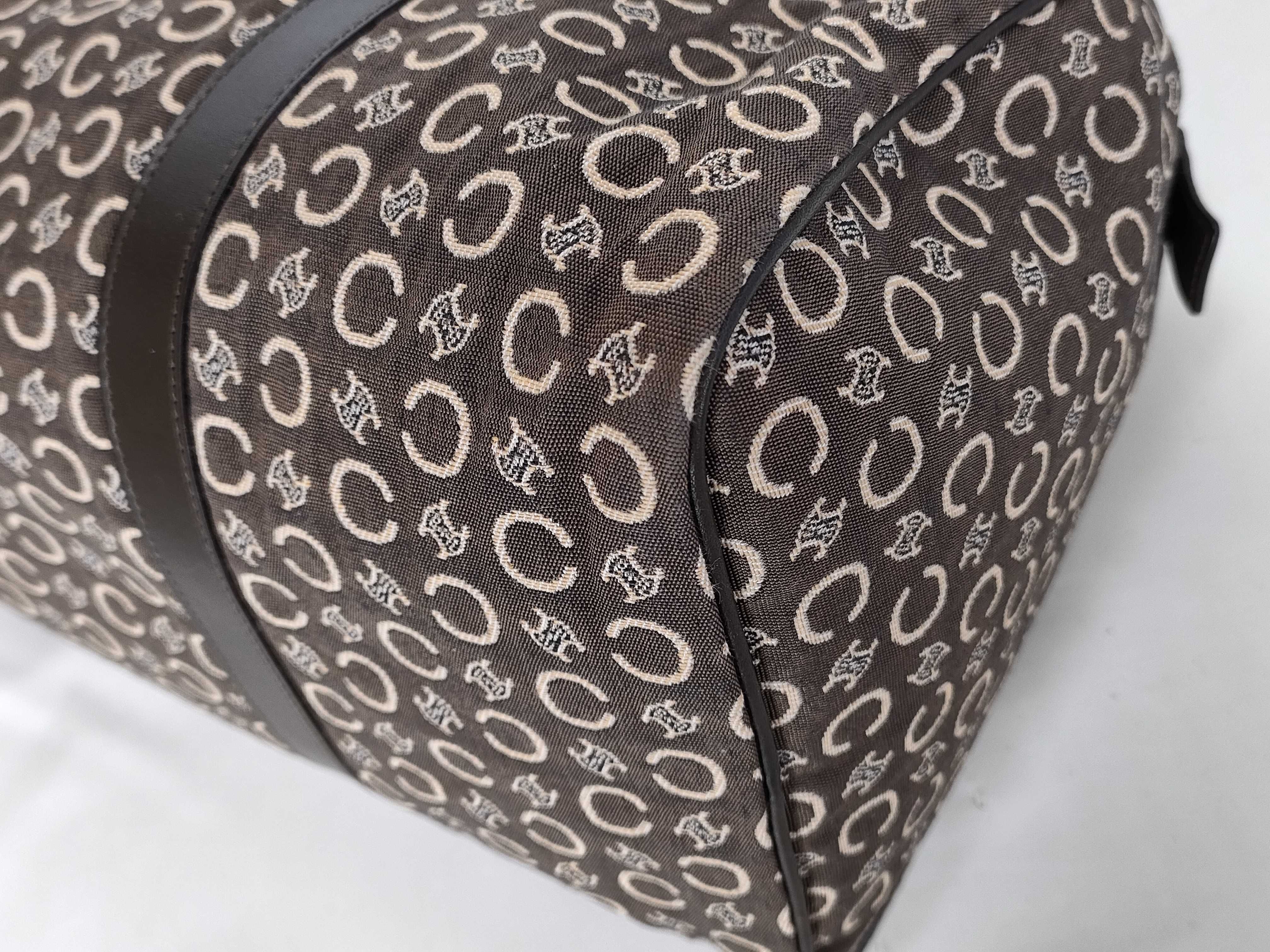 Boston bag, canvas, brown. — view 7