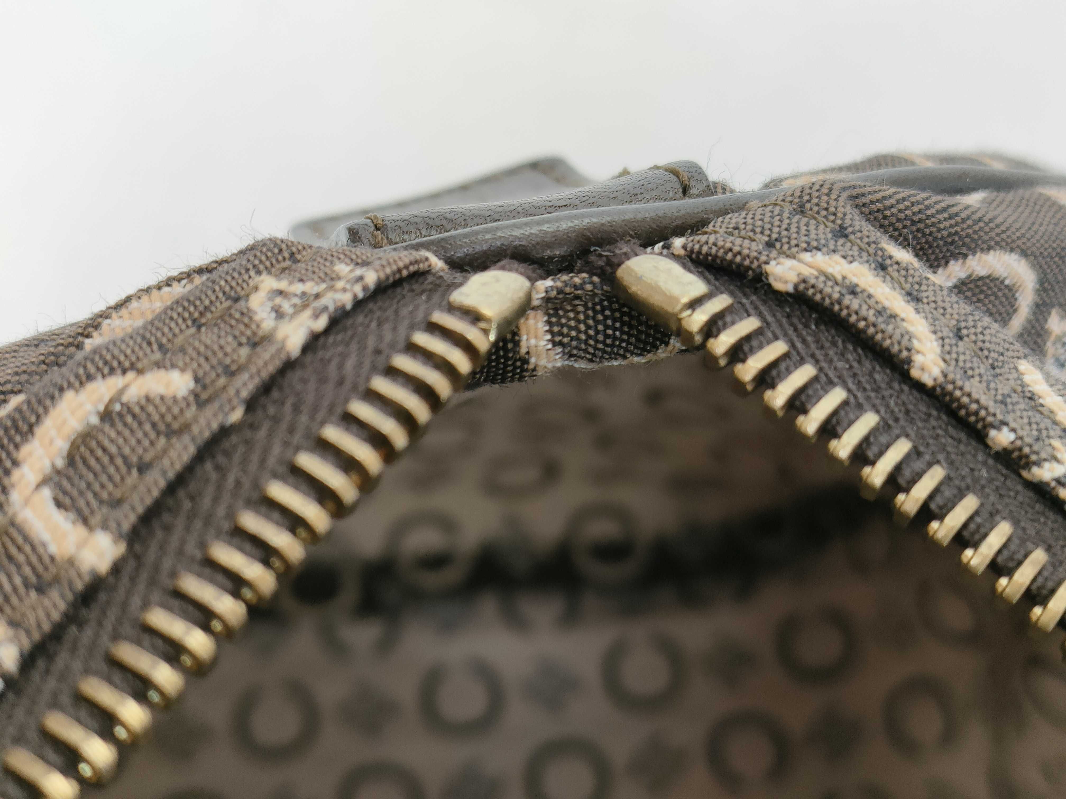 Boston bag, canvas, brown. — view 9