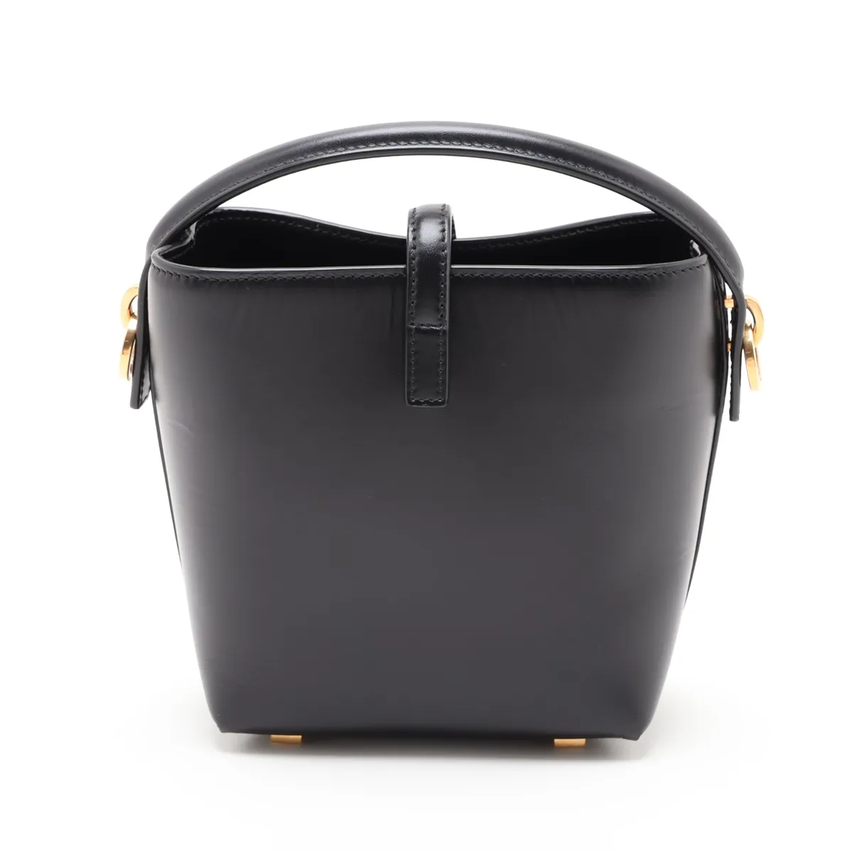 LE 37 mini 765870 Leather 2-Way Handbag, Black — view 2