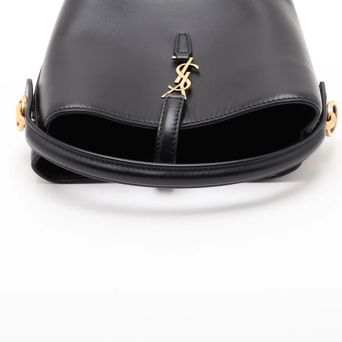 LE 37 mini 765870 Leather 2-Way Handbag, Black — view 5