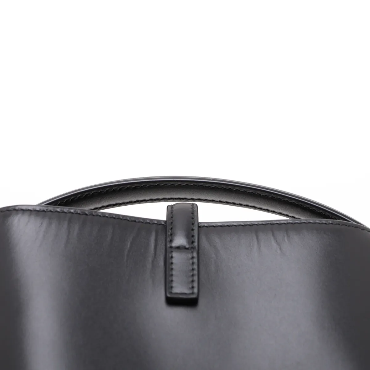 LE 37 mini 765870 Leather 2-Way Handbag, Black — view 6