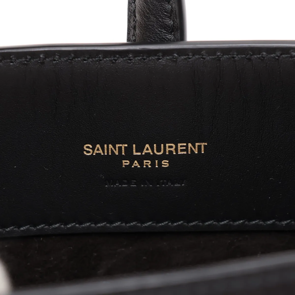 LE 37 mini 765870 Leather 2-Way Handbag, Black — view 9