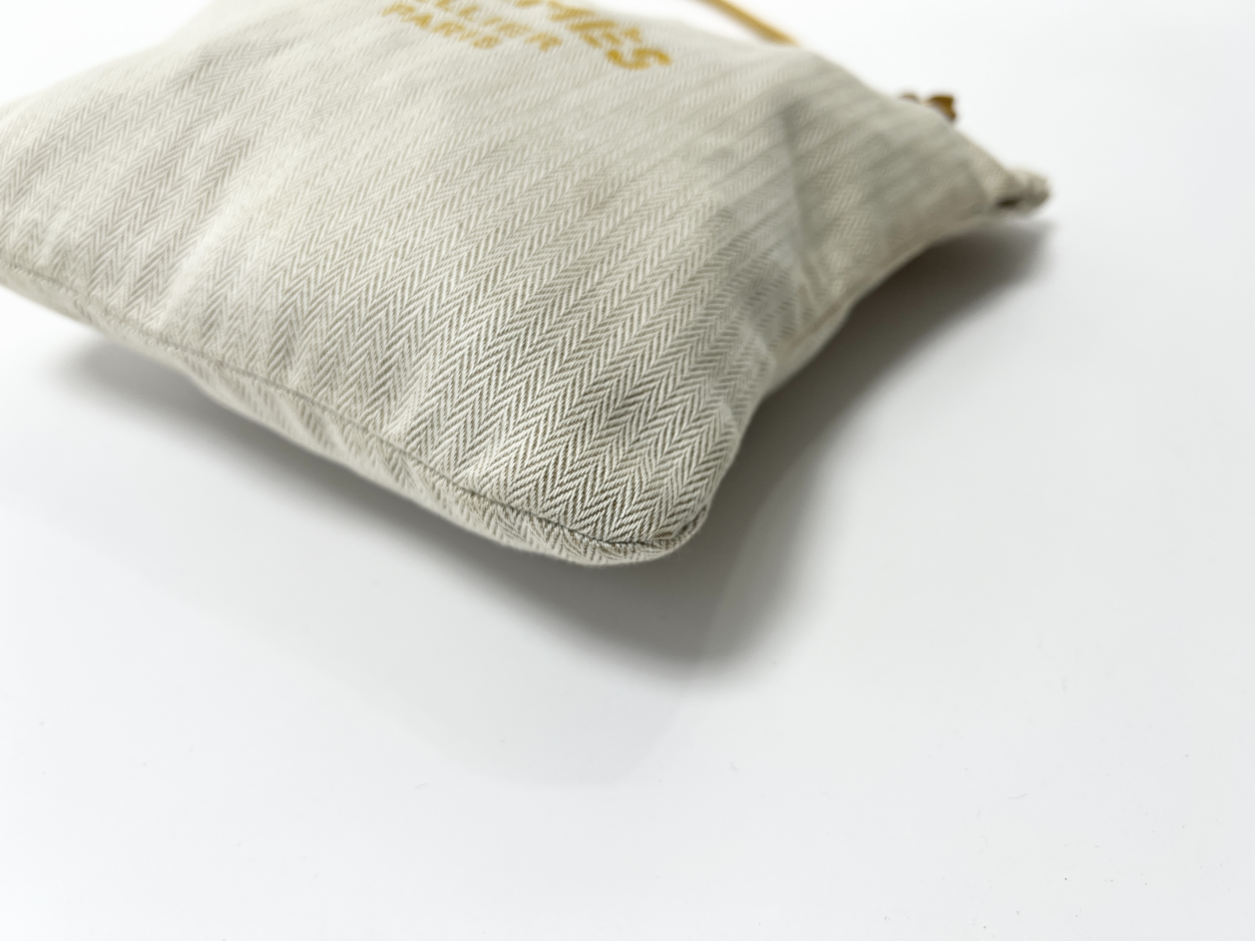Aline PM Canvas Leather Shoulder Bag — view 8
