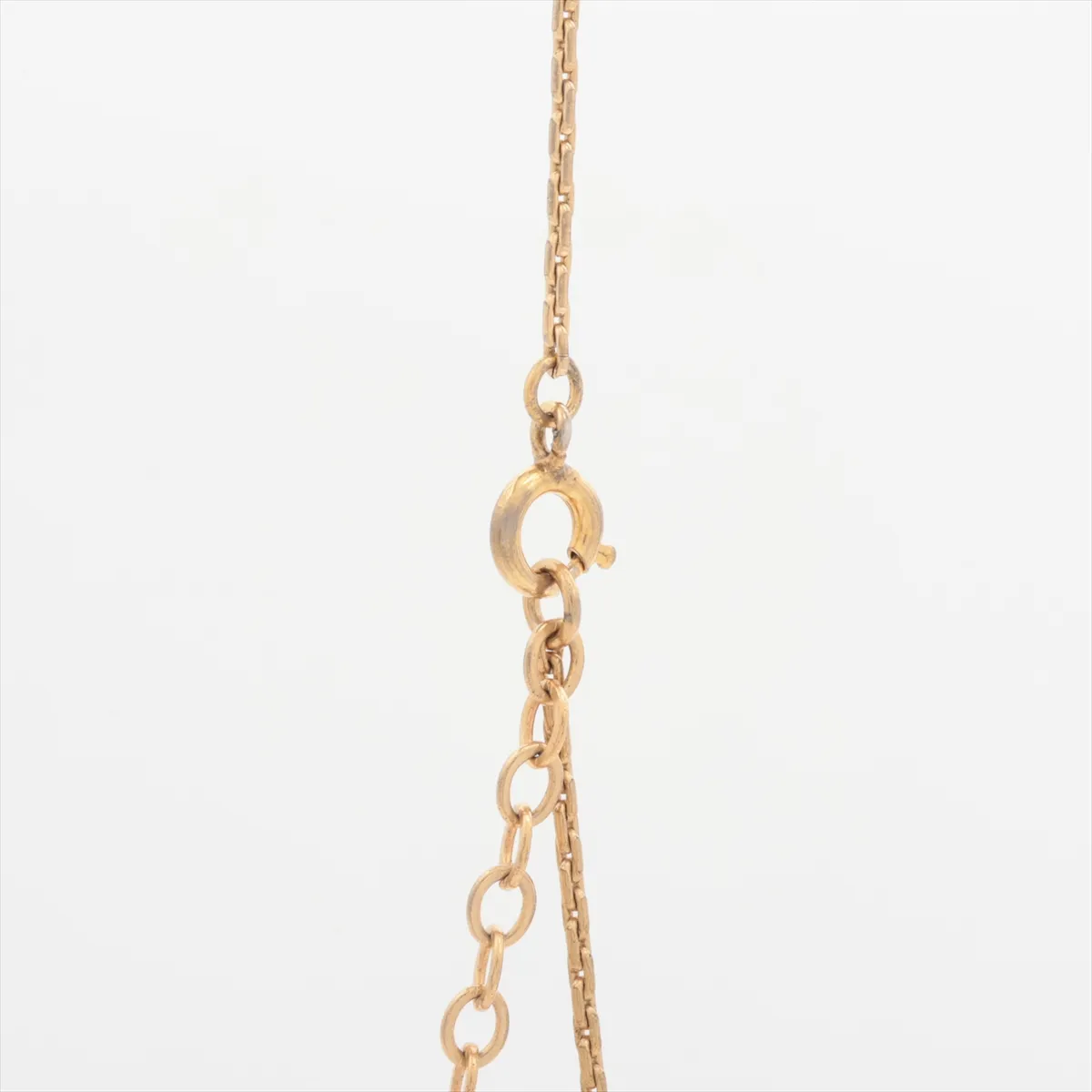 logo necklace, GP gold, — view 3