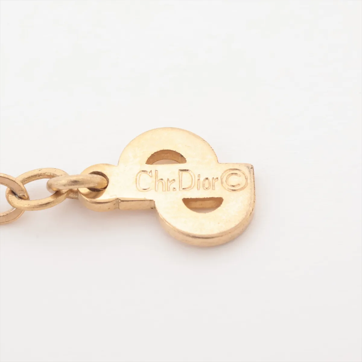logo necklace, GP gold, — view 4