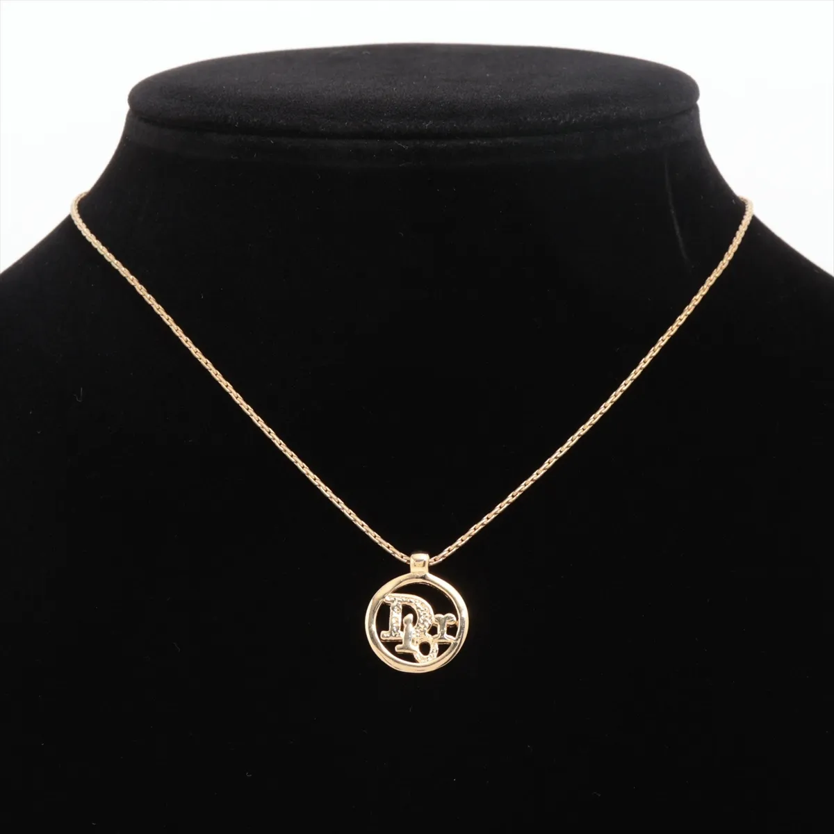 logo necklace, GP gold, — view 5