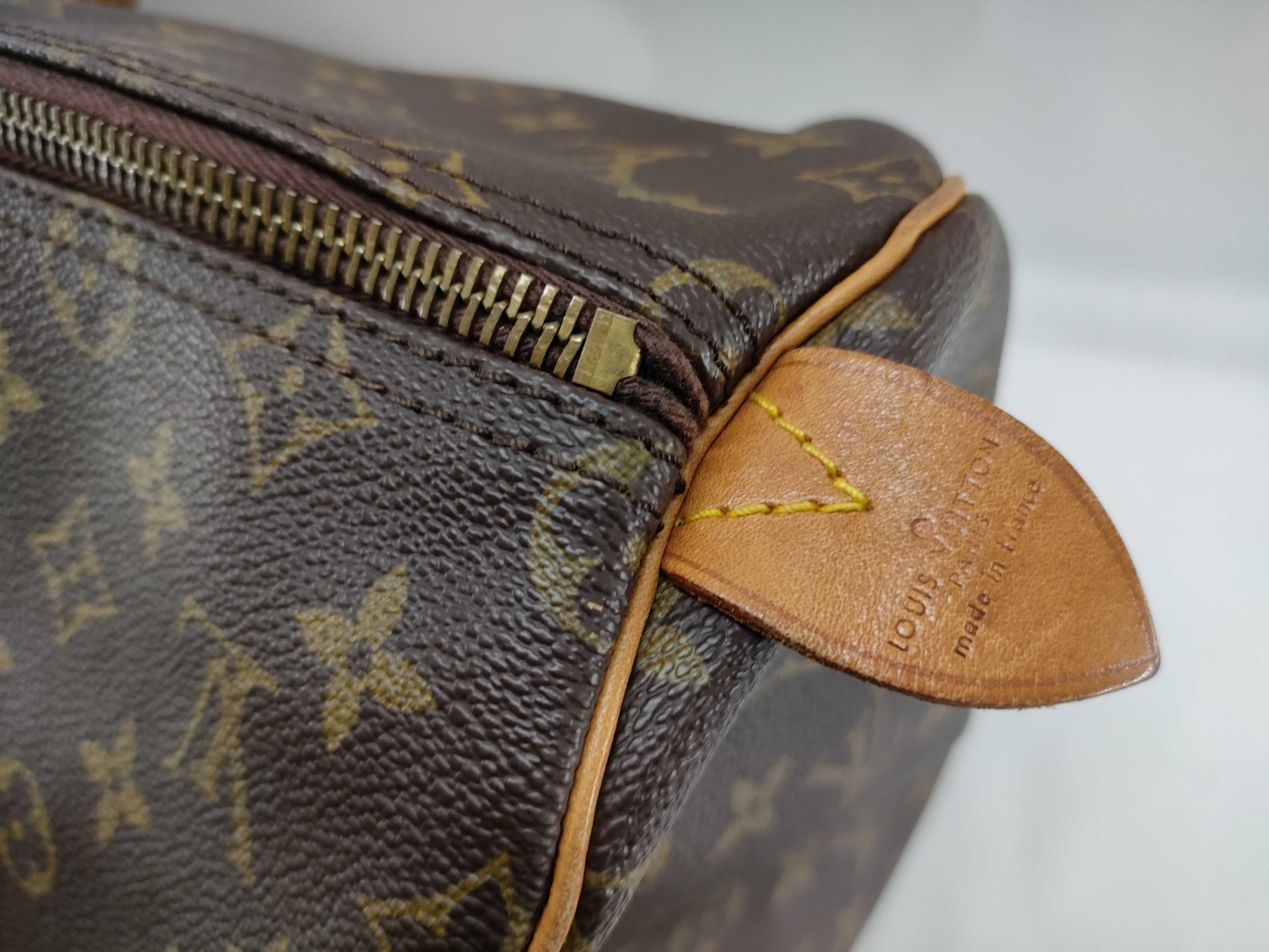 Monogram Louis Vuitton Keepall 55 Monogram Boston Bag — view 11
