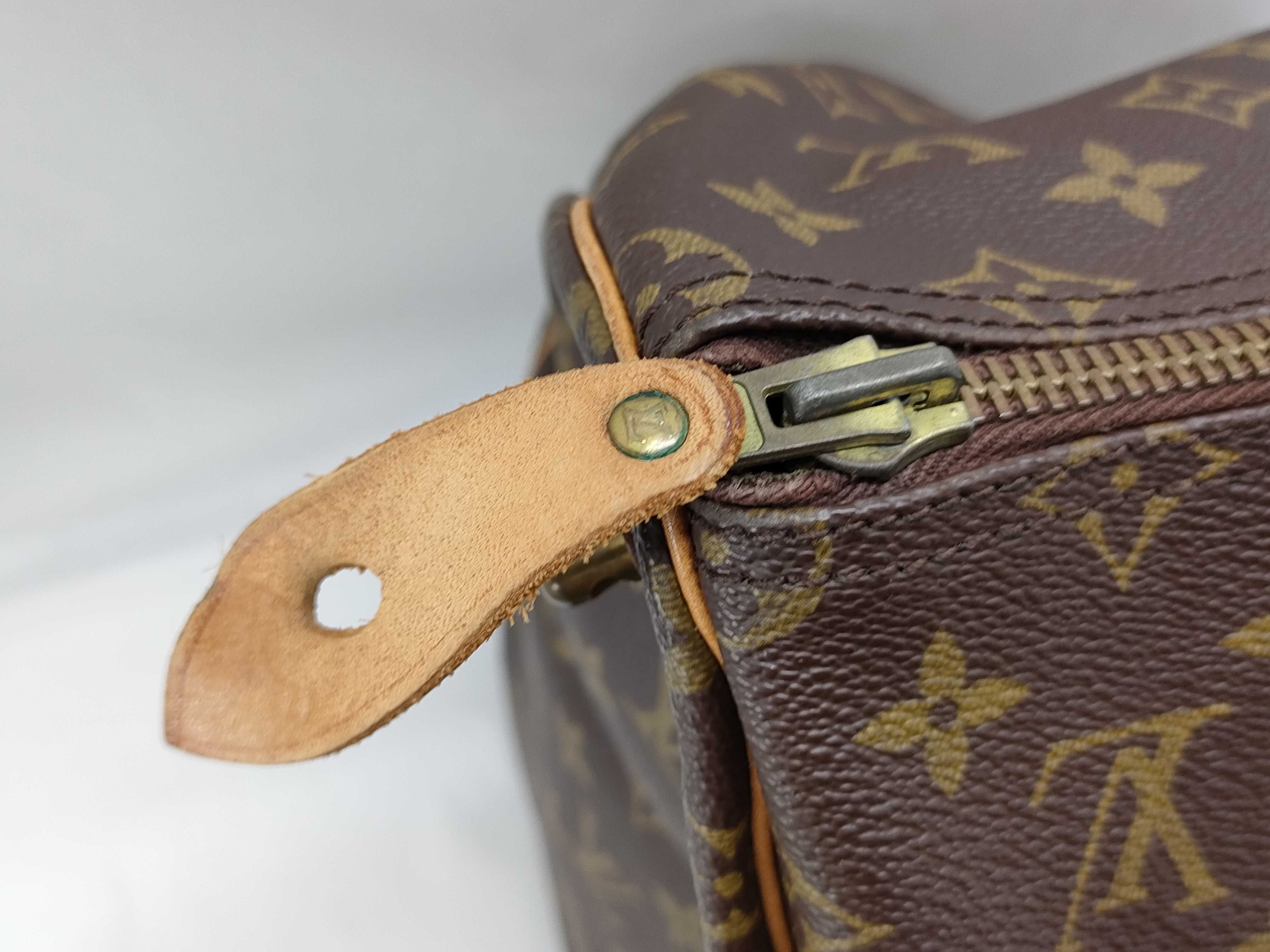 Monogram Louis Vuitton Keepall 55 Monogram Boston Bag — view 13