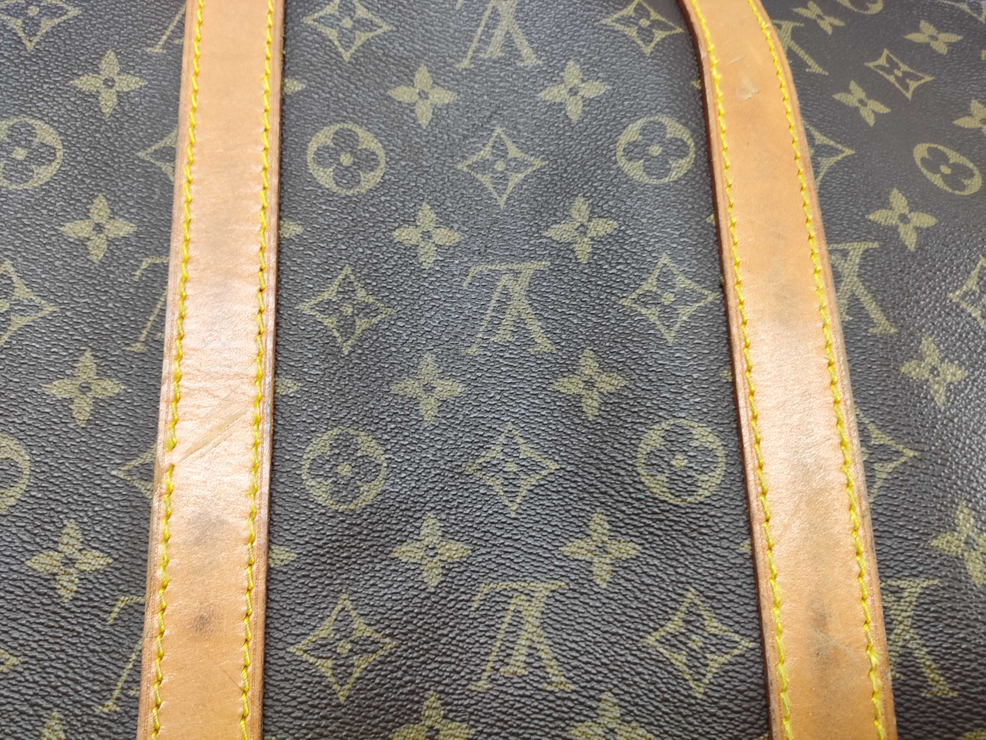 Monogram Louis Vuitton Keepall 55 Monogram Boston Bag — view 14