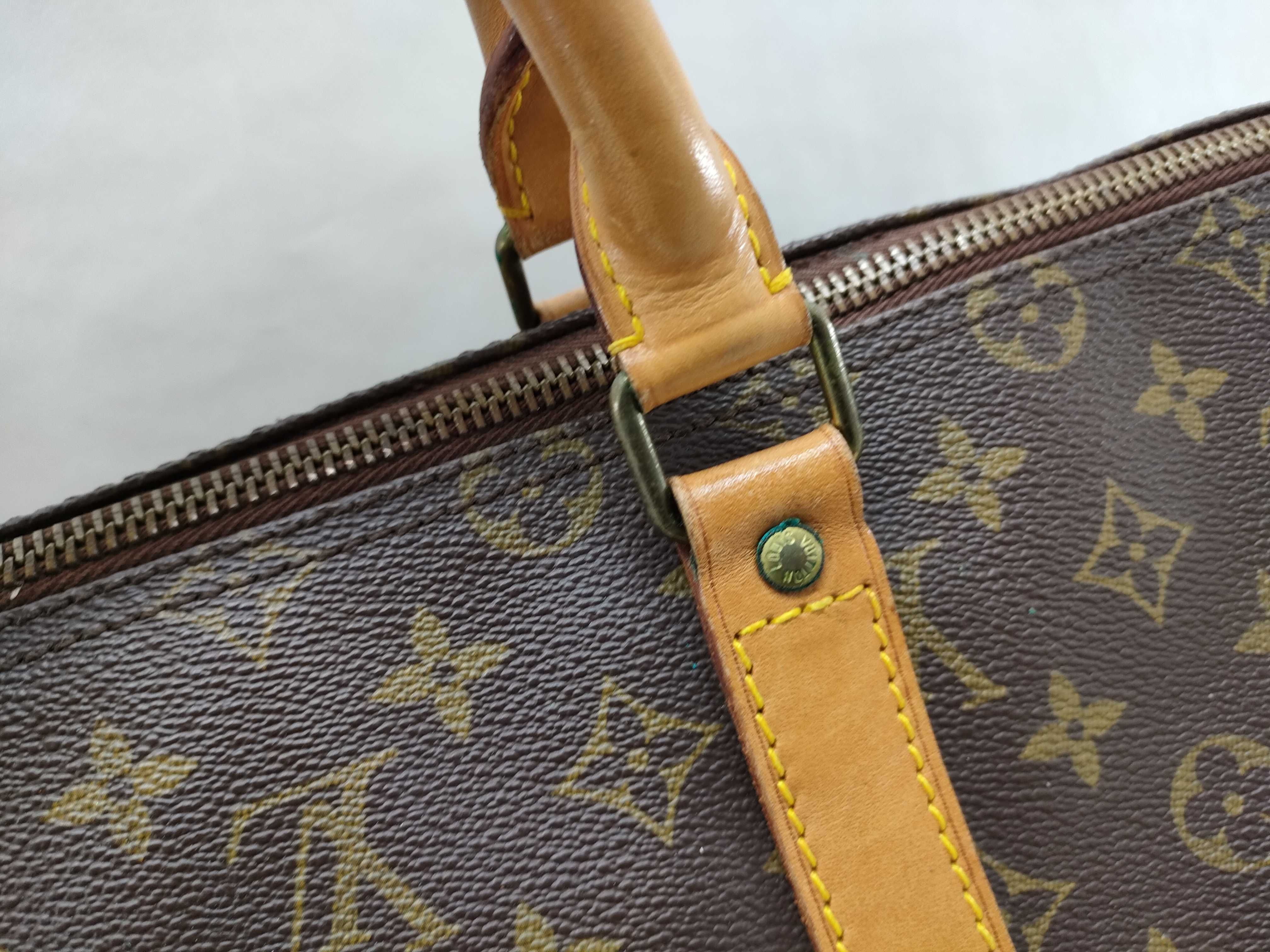Monogram Louis Vuitton Keepall 55 Monogram Boston Bag — view 5