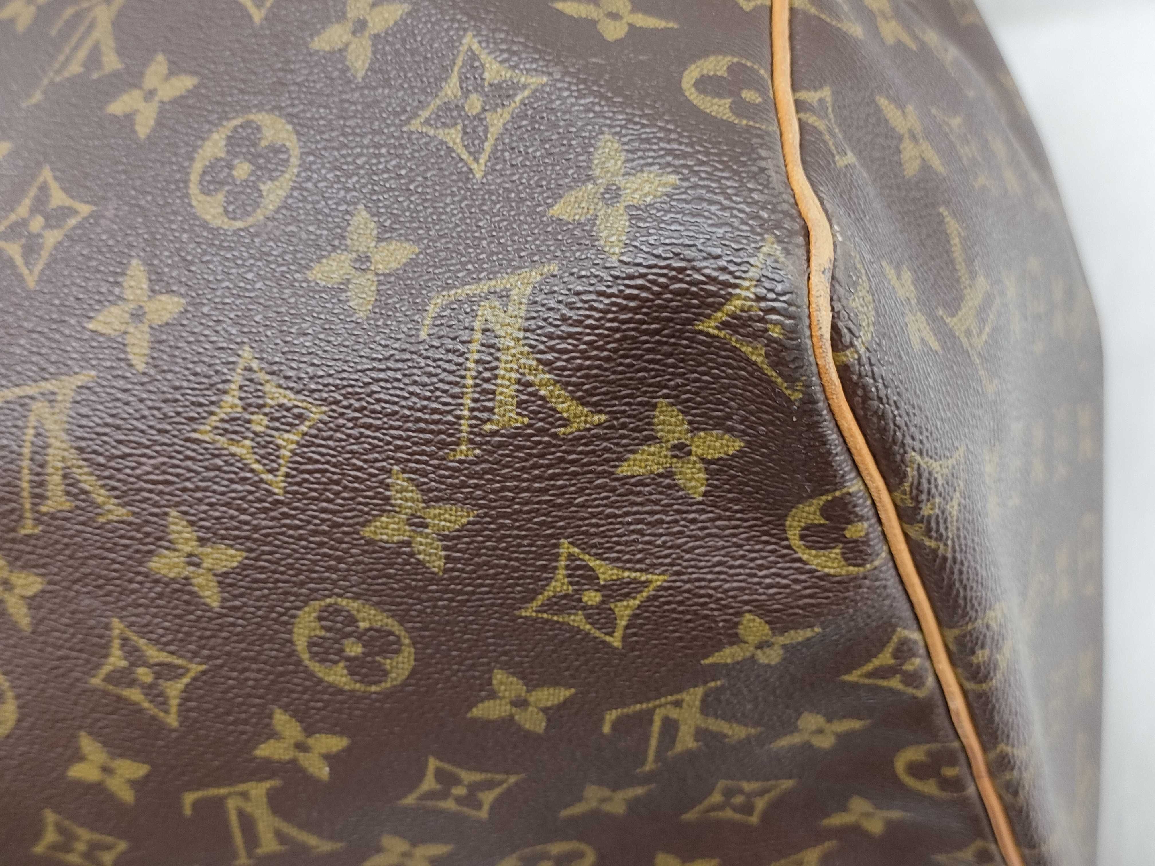 Monogram Louis Vuitton Keepall 55 Monogram Boston Bag — view 7