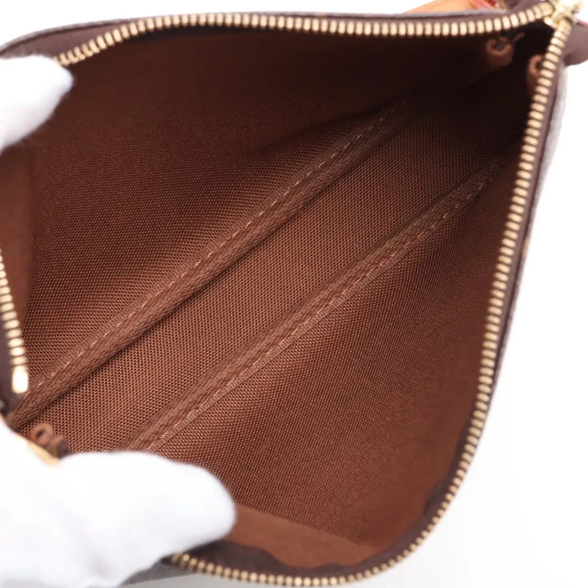 Monogram Pochette Accessoires M51980 SD1000 Brown — view 7