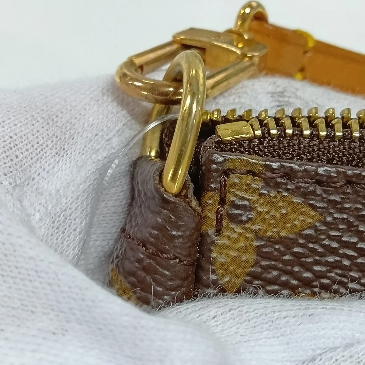Monogram Pochette Accessoires M51980 SD1000 Brown — view 9