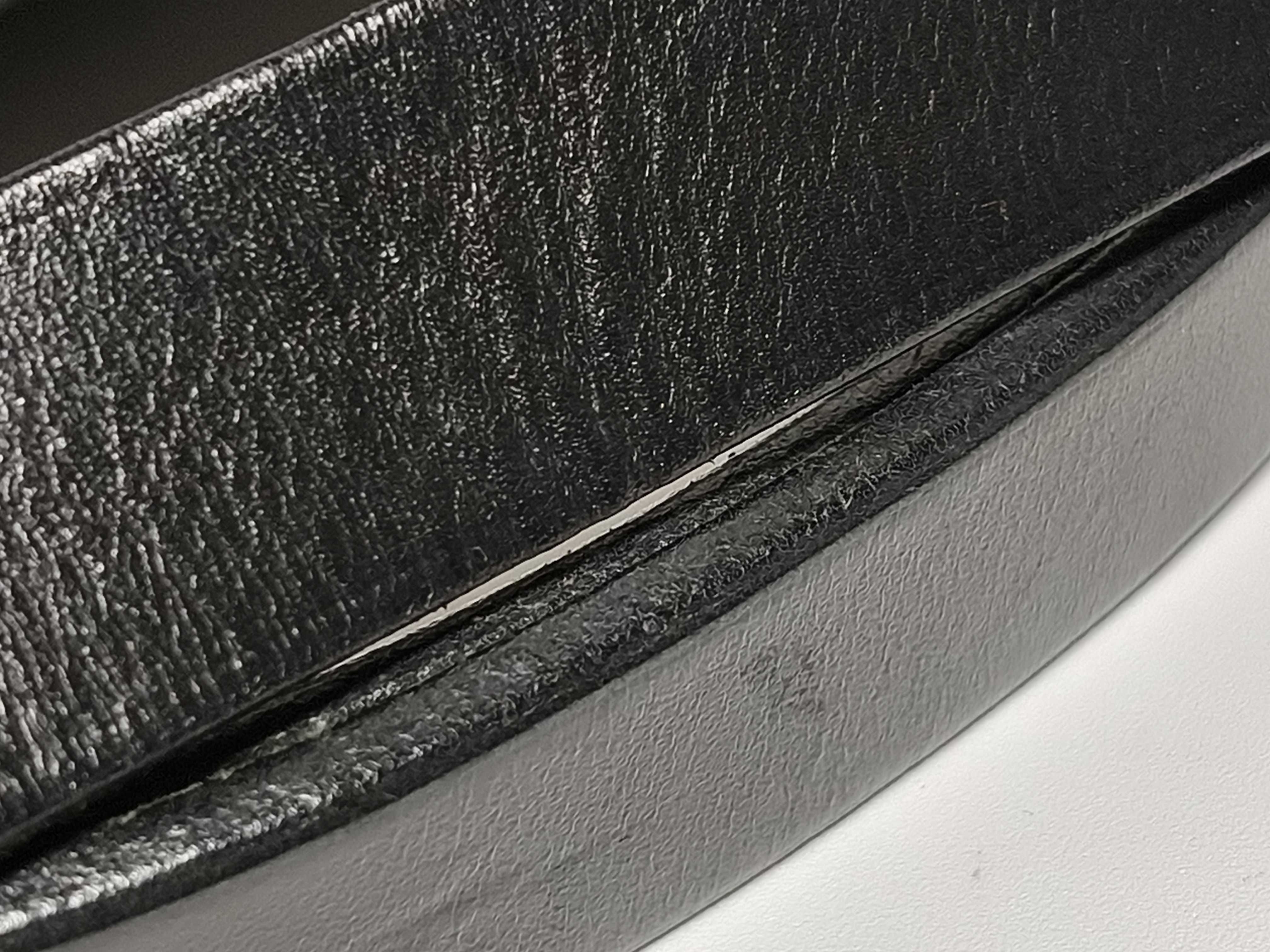 Herbag PM Toile Officier x Vache Hunter Black Silver Hardware D: 2000 Handbag — view 4