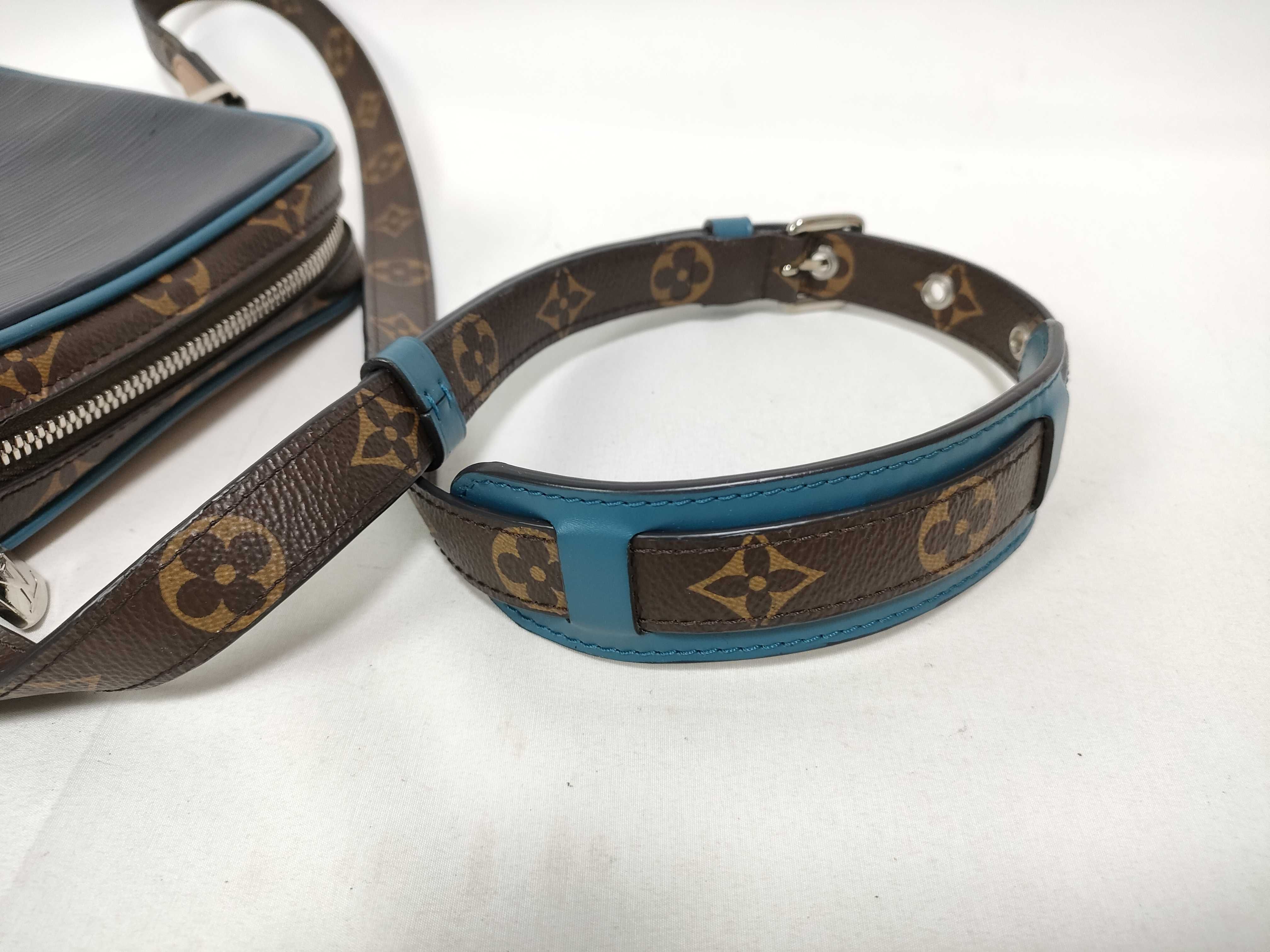 LV Louis Vuitton Vernis Danube Slim Crossbody Bag Shoulder Bag — view 8