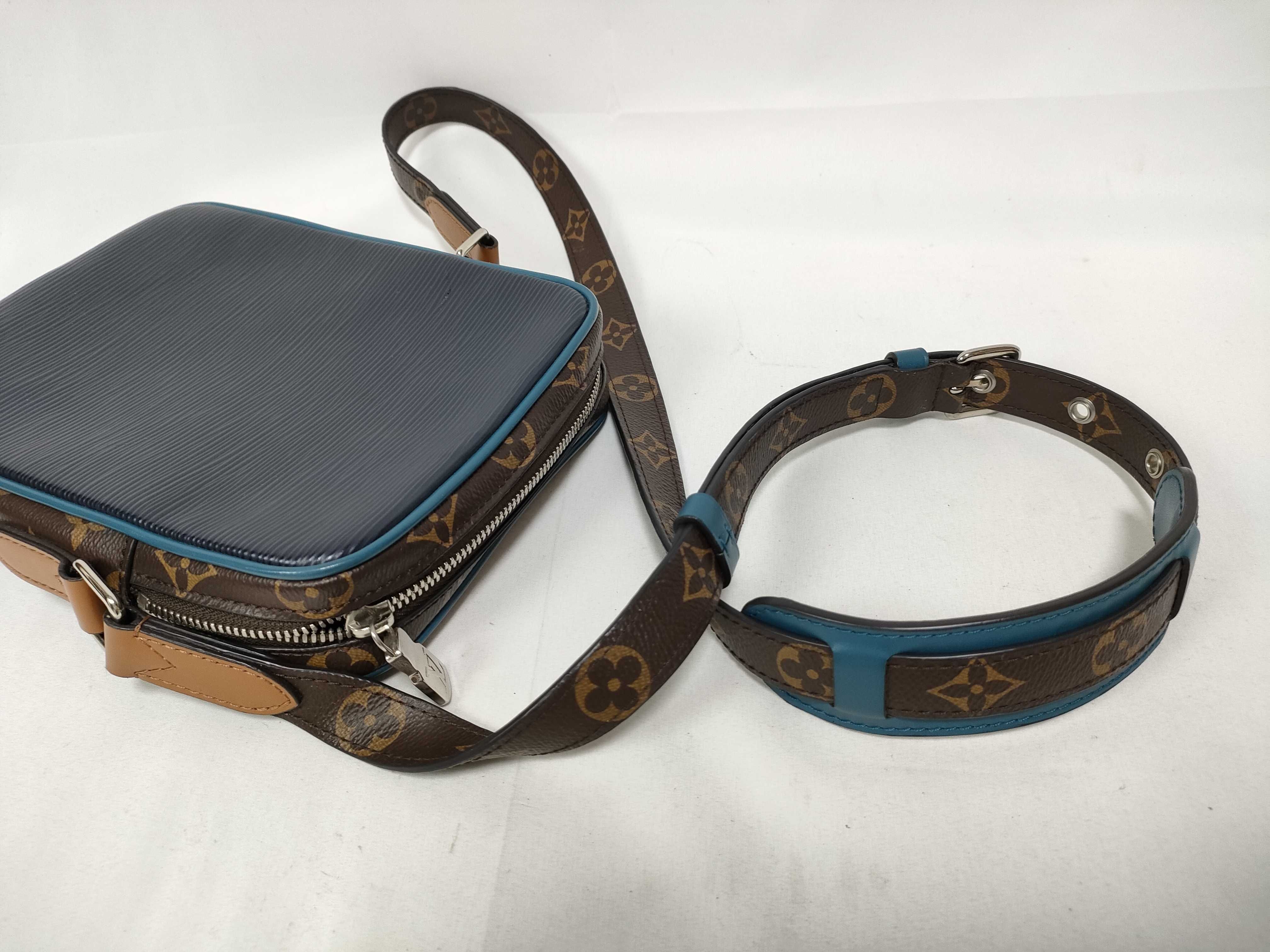 LV Louis Vuitton Vernis Danube Slim Crossbody Bag Shoulder Bag — view 9
