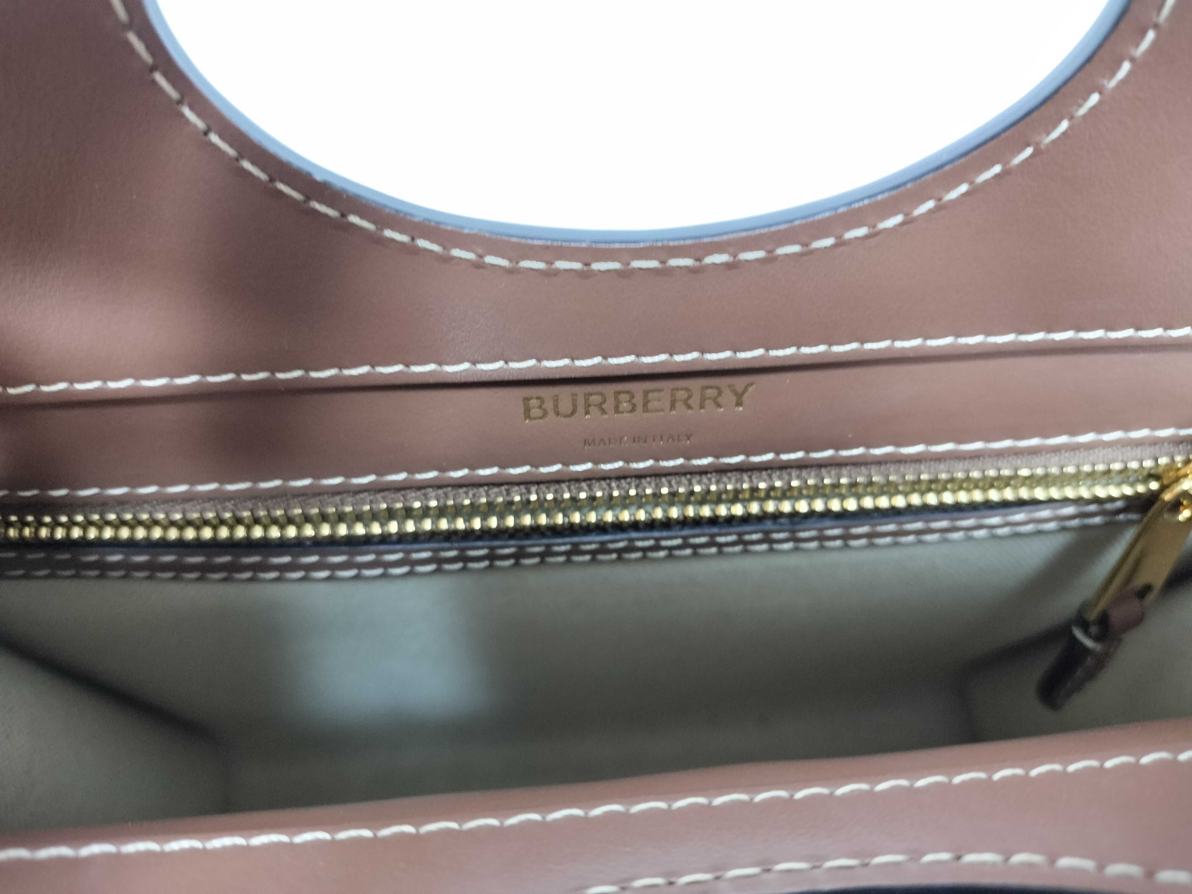 Mini Two-Tone Canvas x Leather 2-Way Handbag — view 13