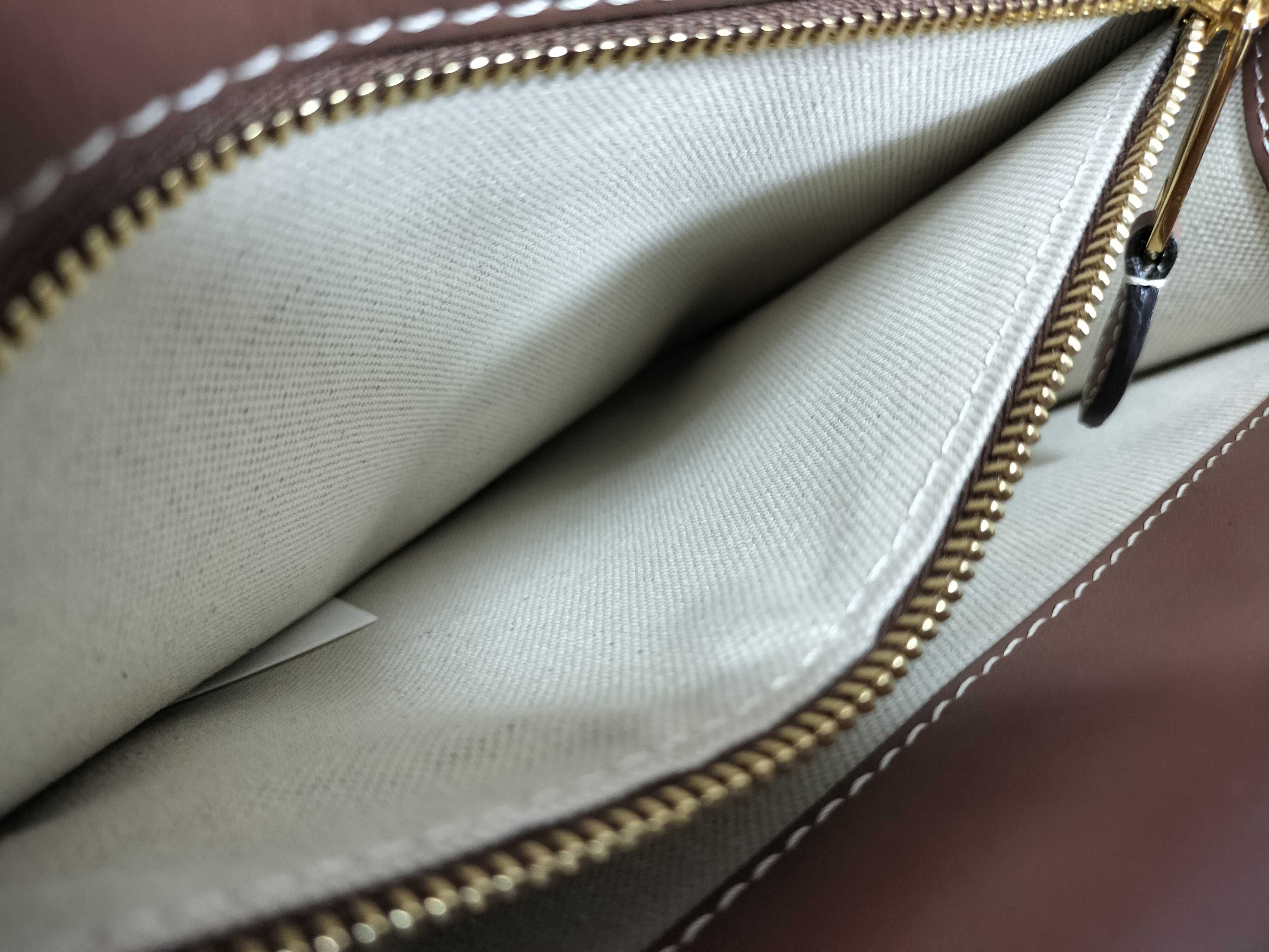 Mini Two-Tone Canvas x Leather 2-Way Handbag — view 14