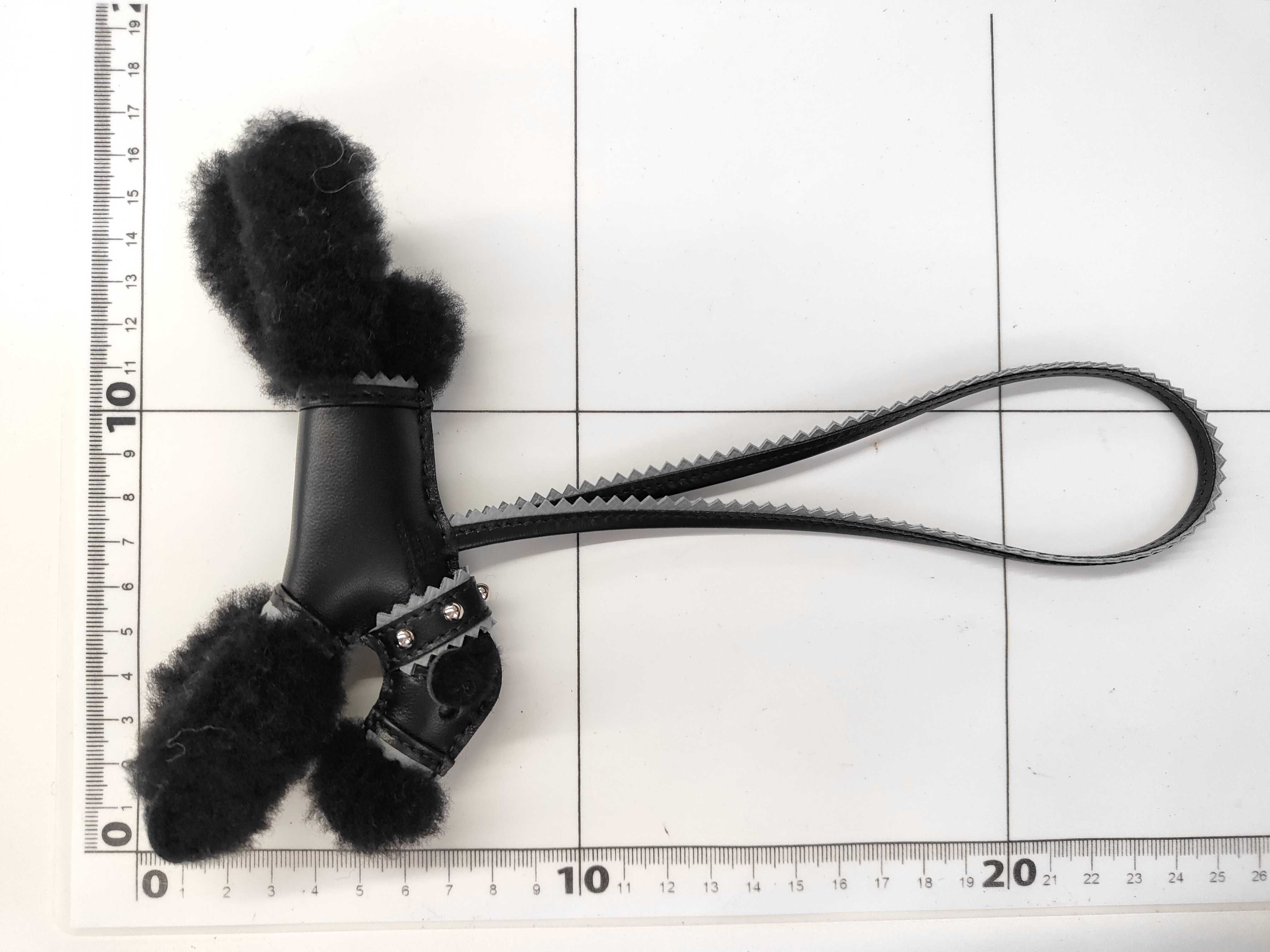 Buddy Charm, Black x Gris Panthin, K stamp, Other accessories — view 2