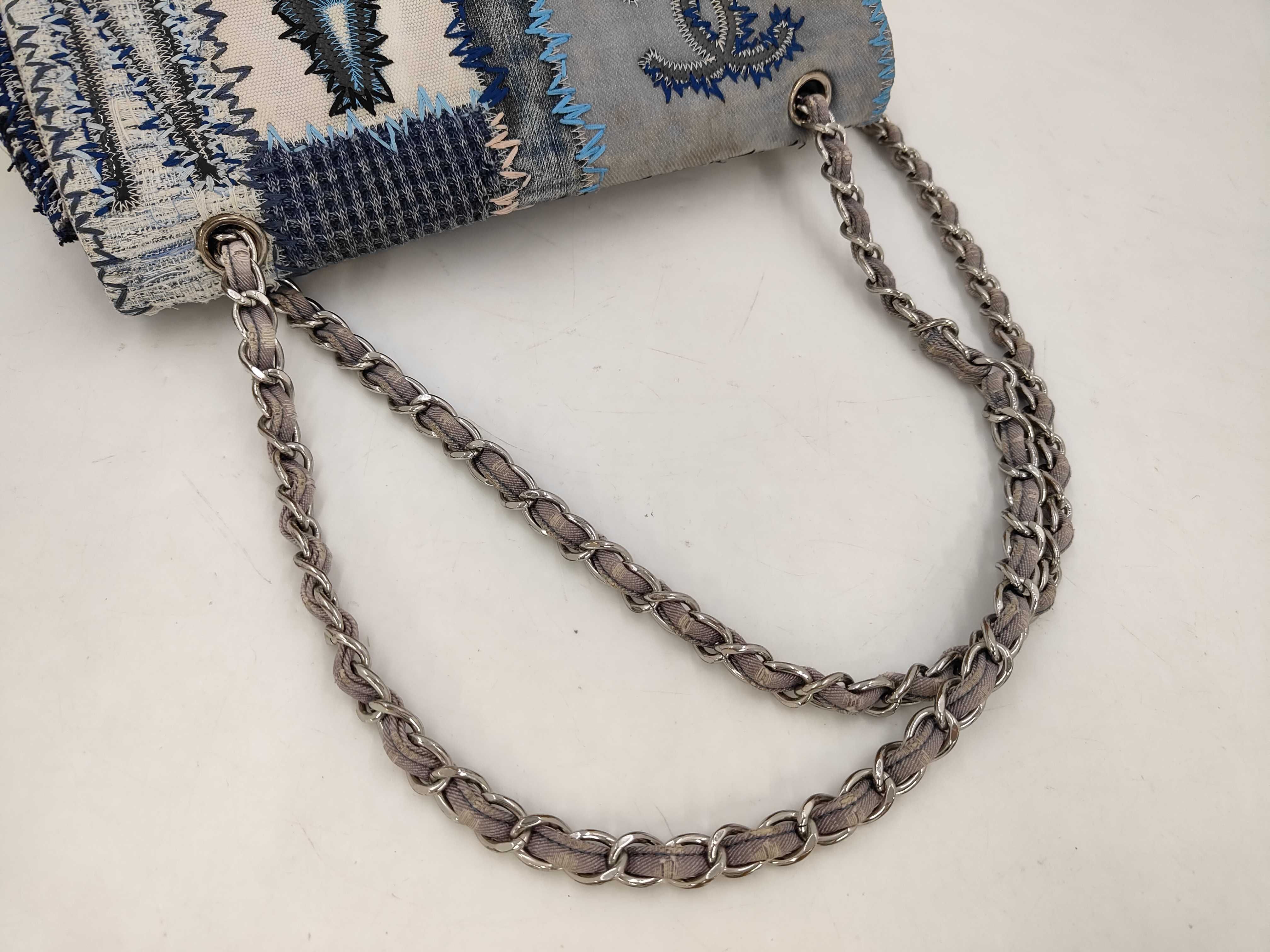 Patchwork Chain Shoulder Bag — view 3