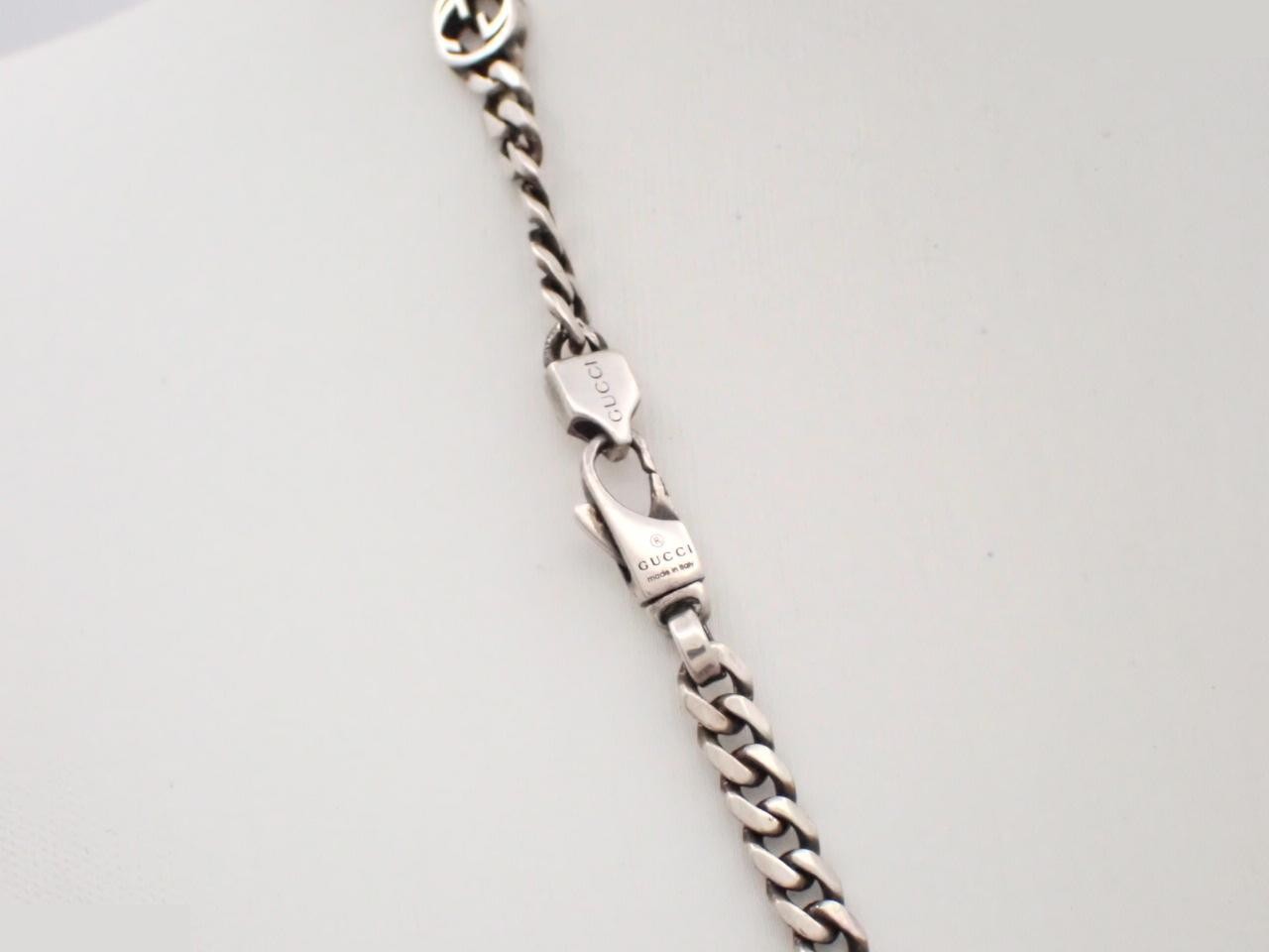 925 Interlocking Long Necklace, 21g, Neck circumference approx. 49cm — view 2