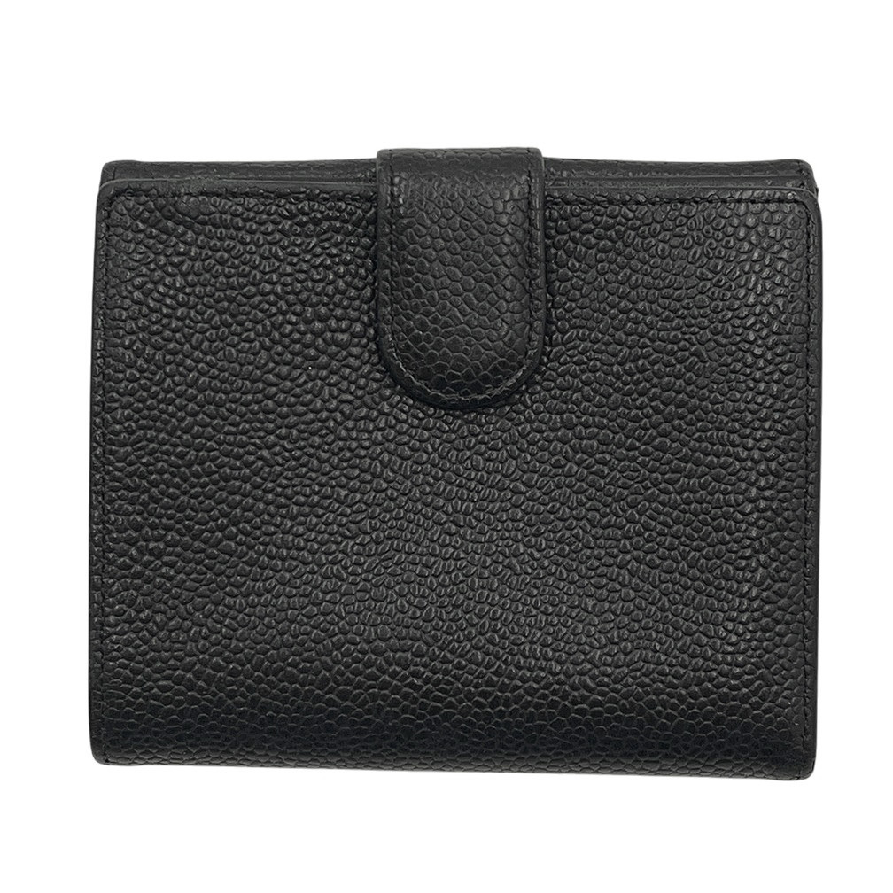 Caviar Skin Bifold Coco Mark No. 13 Wallet — view 4