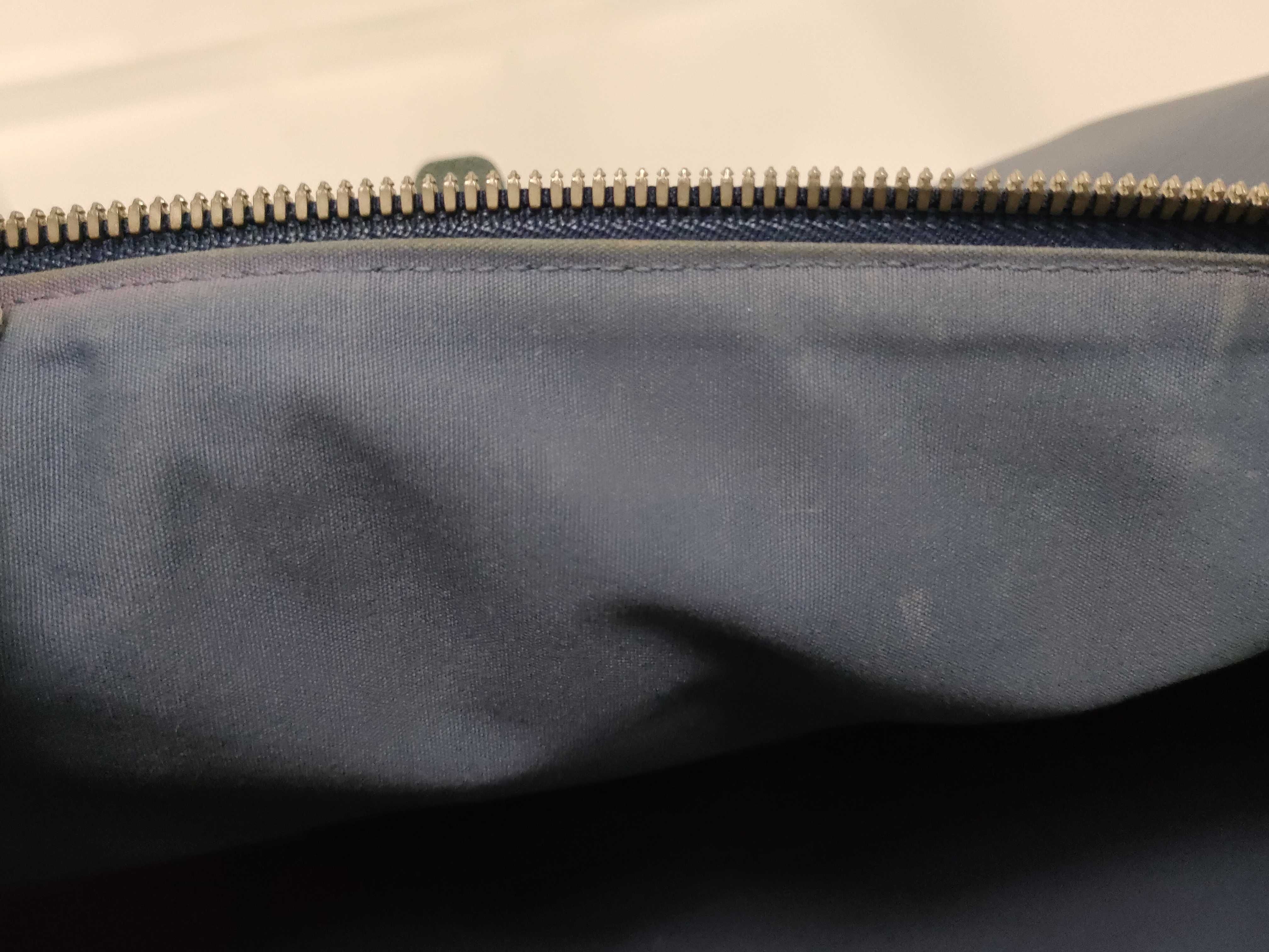 Epi Leather Keepall 45 Boston Bag (Toledo Blue) — view 13