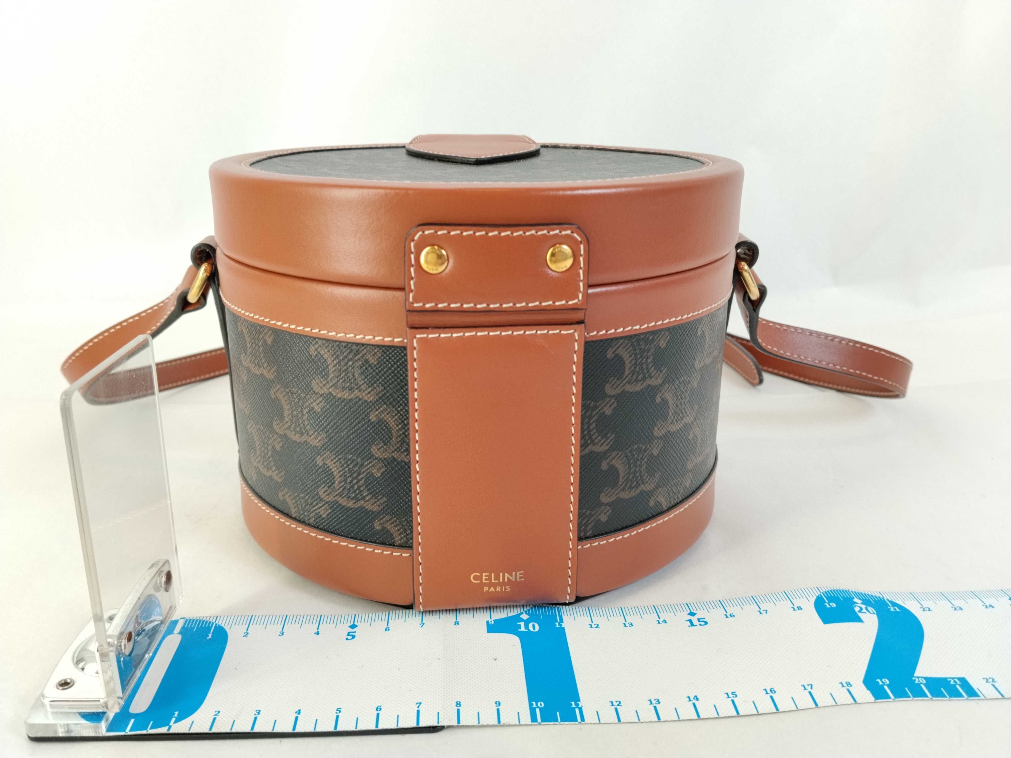 Triomphe Box Shoulder Bag — view 2