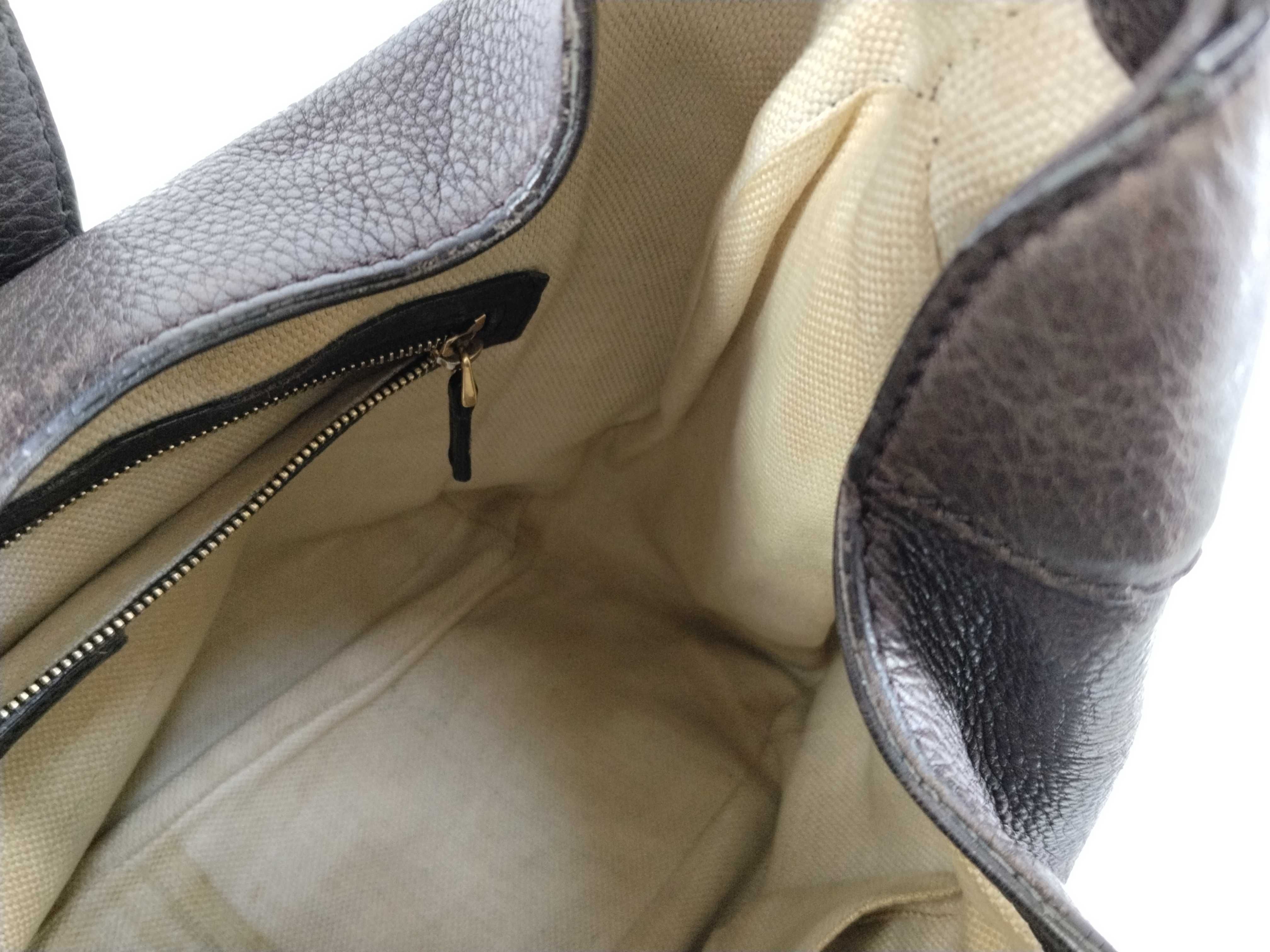 Leather Horsebit Shoulder Bag — view 13