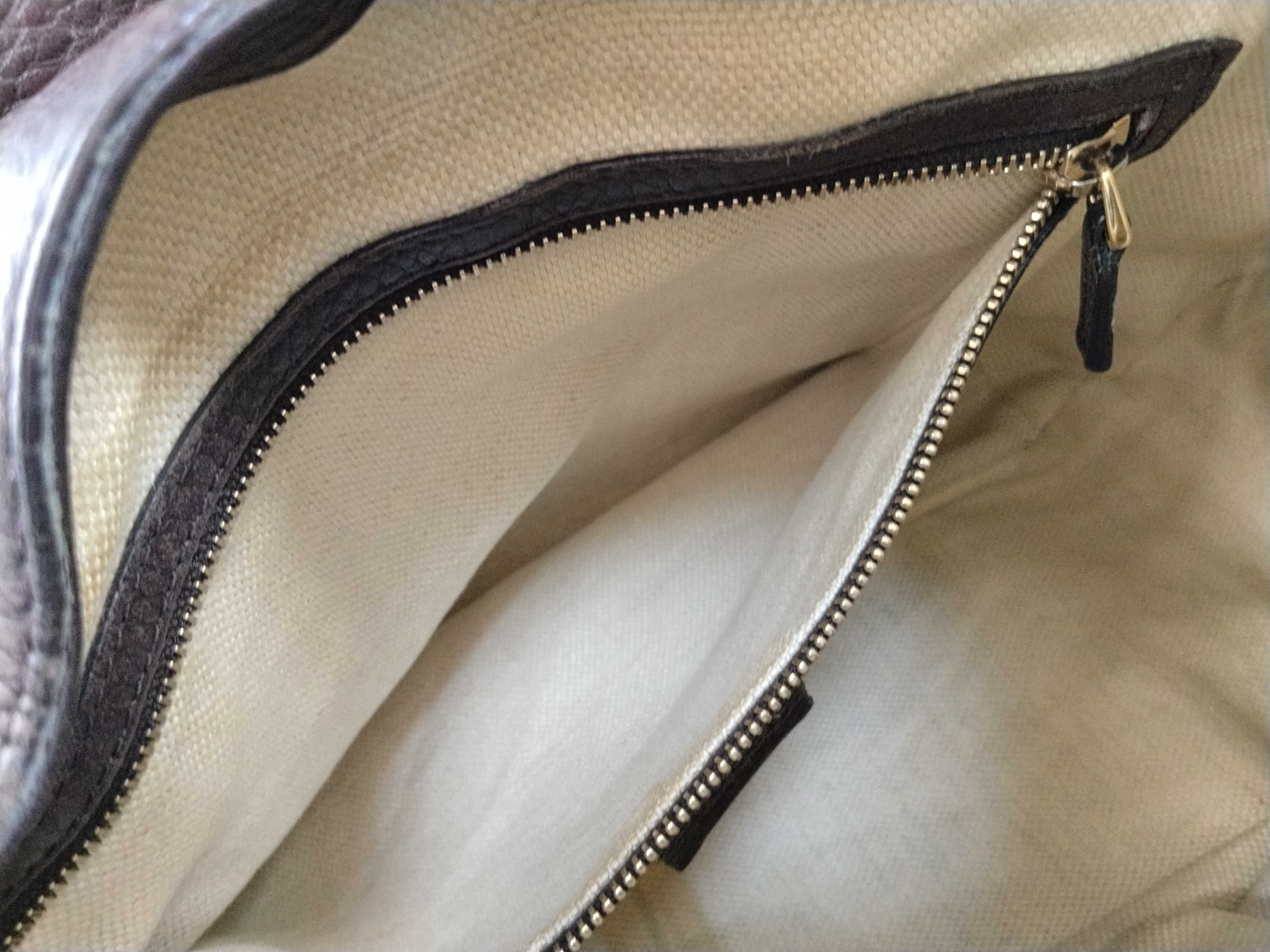 Leather Horsebit Shoulder Bag — view 15