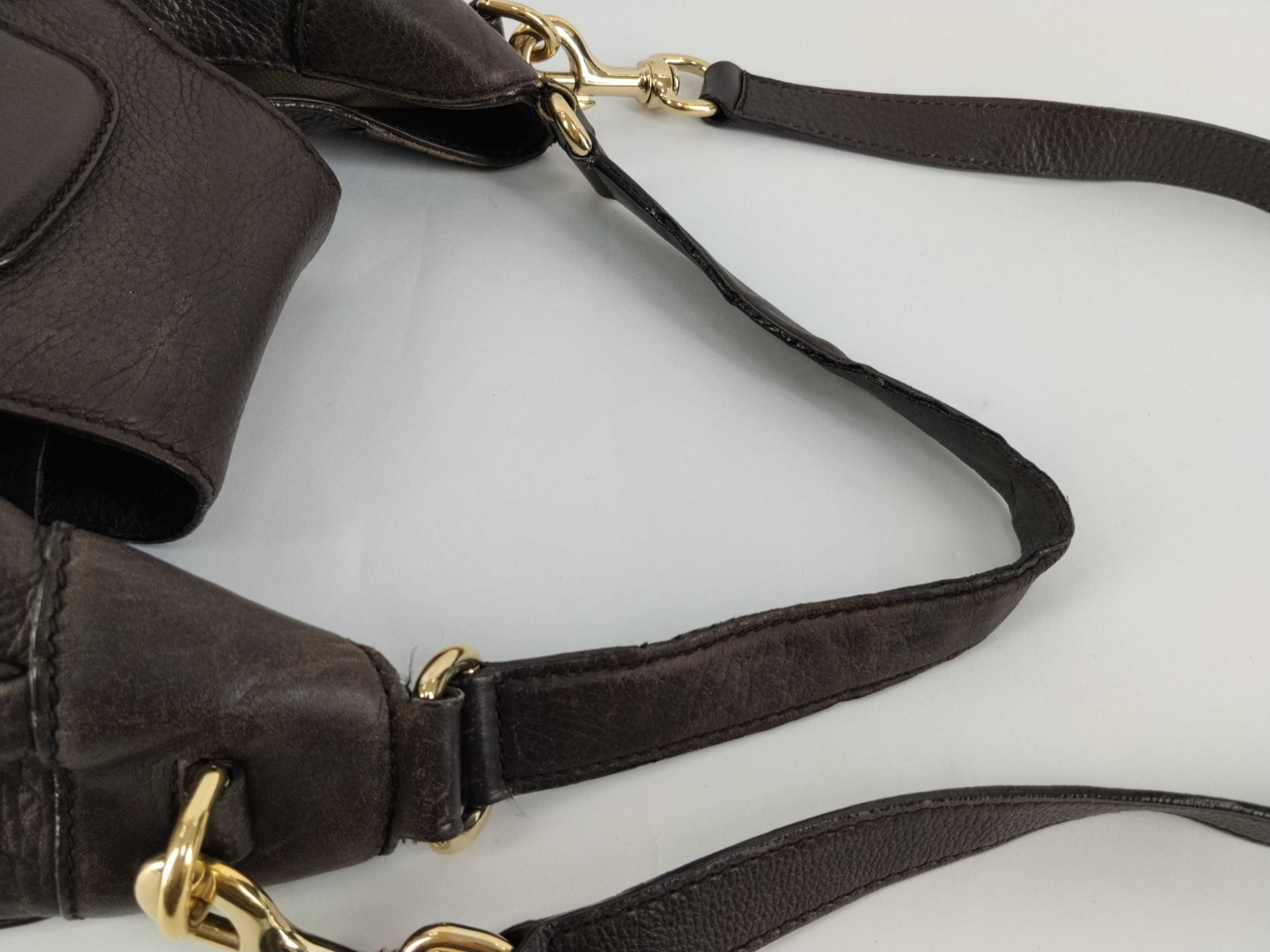 Leather Horsebit Shoulder Bag — view 4