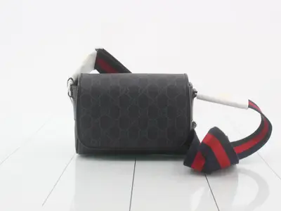 Unused GG Shoulder Bag with Sherry Strap