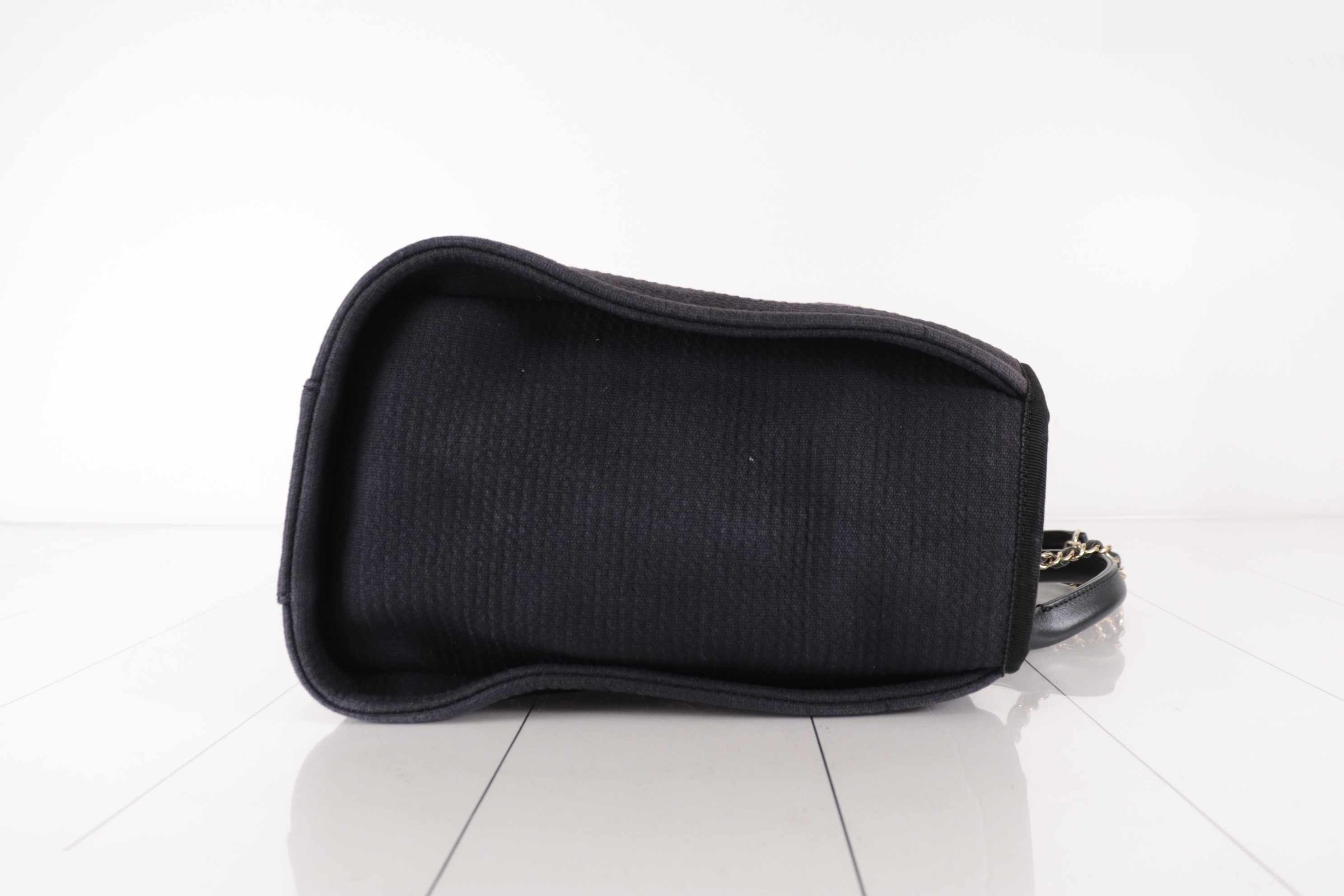 Deauville 2-Way Chain Tote Bag with IC Plate — view 5